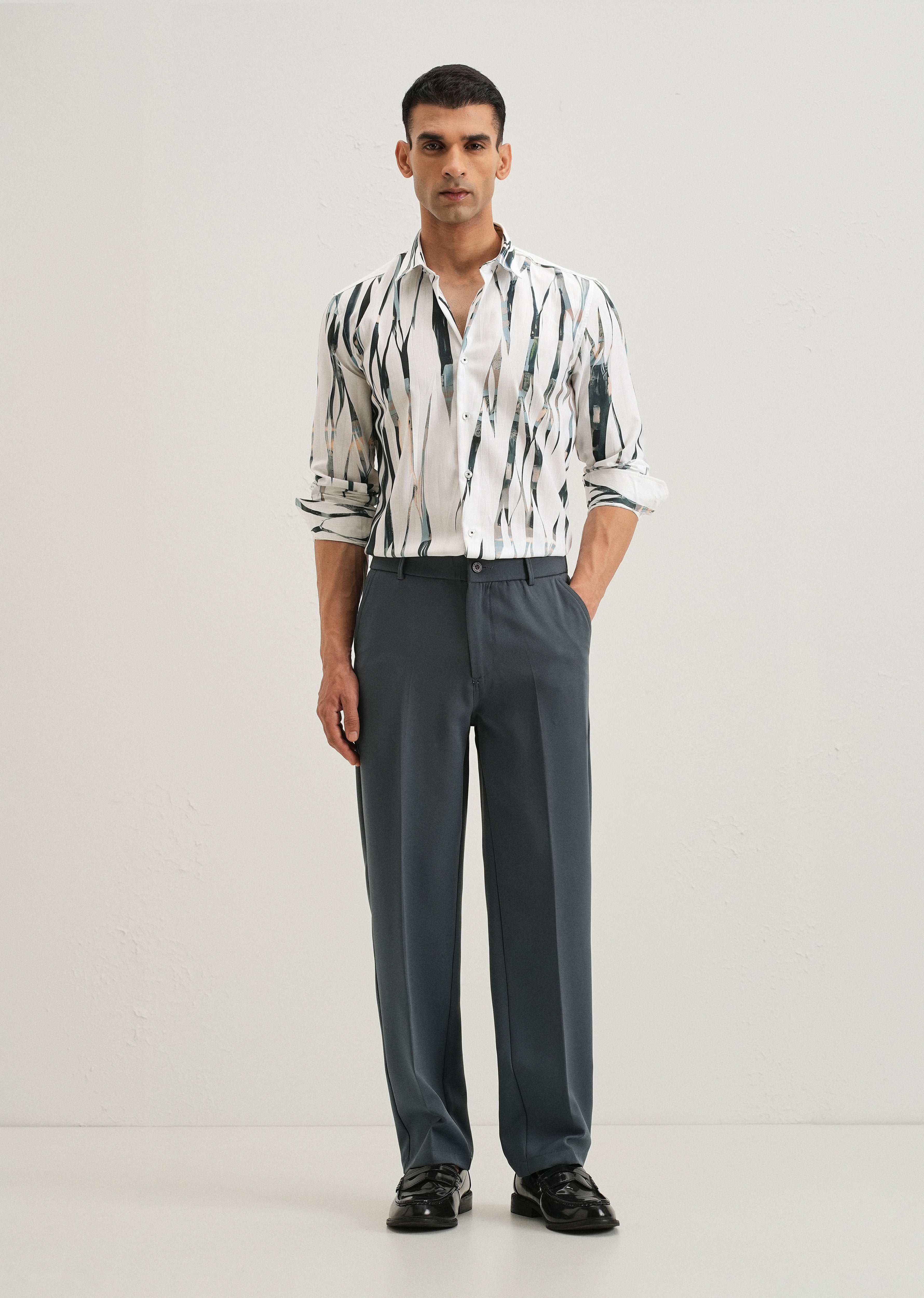 Abstract Green Shirt