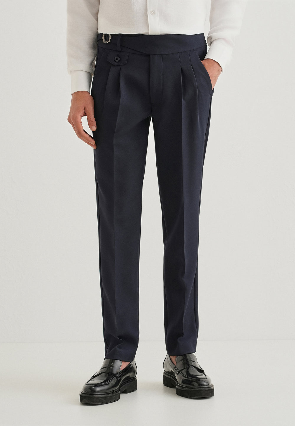 Abyss Blue Gurkha Pant