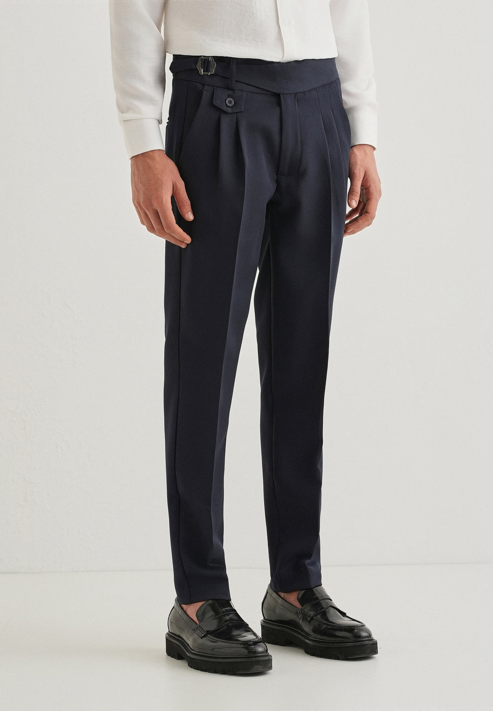 Abyss Blue Gurkha Pant