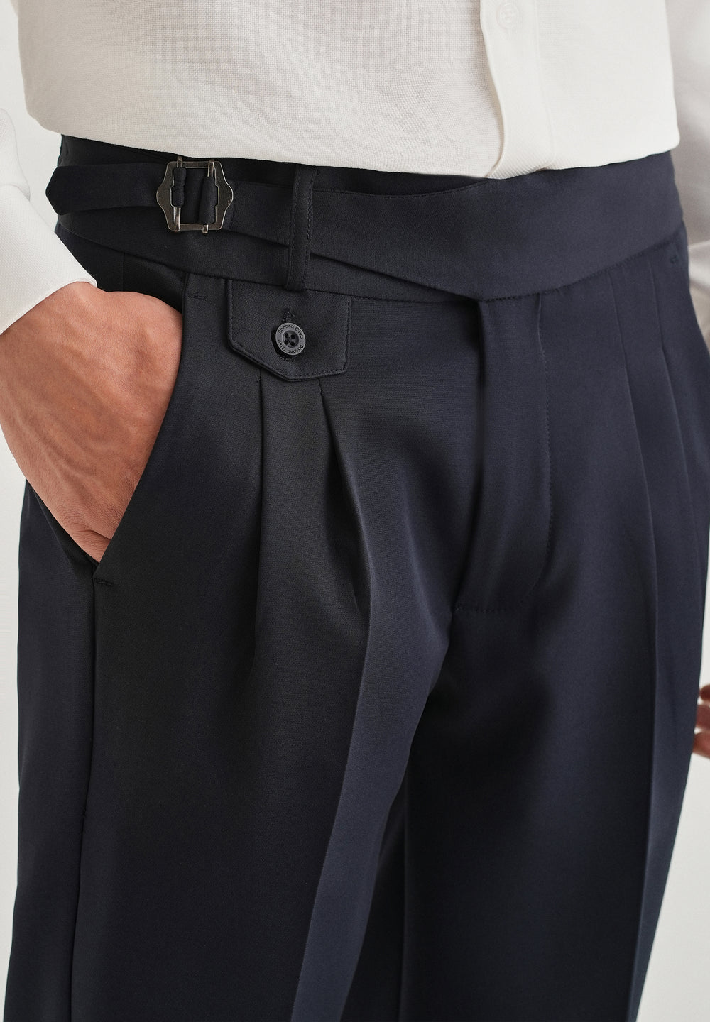 Abyss Blue Gurkha Pant