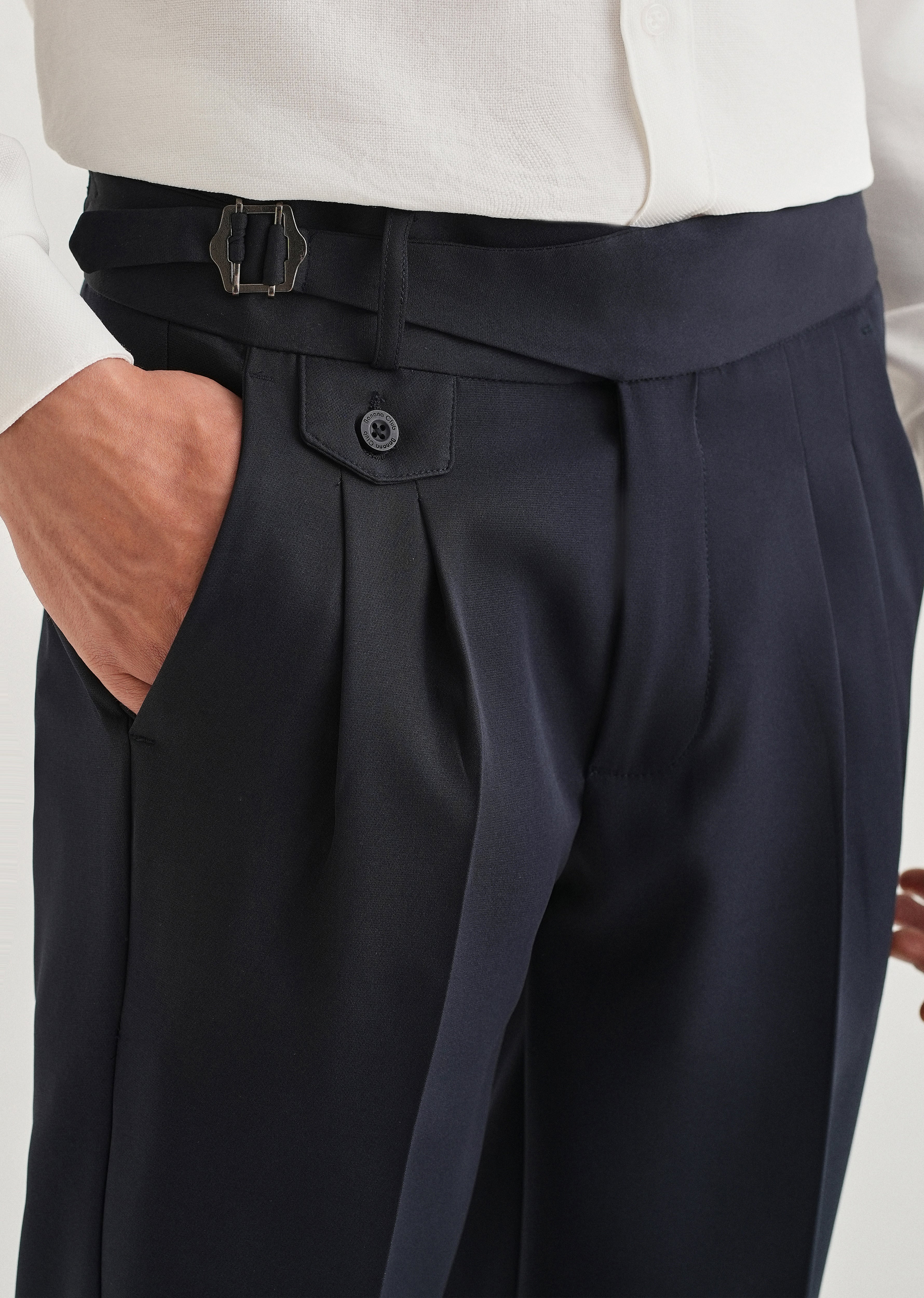 Abyss Blue Gurkha Pant