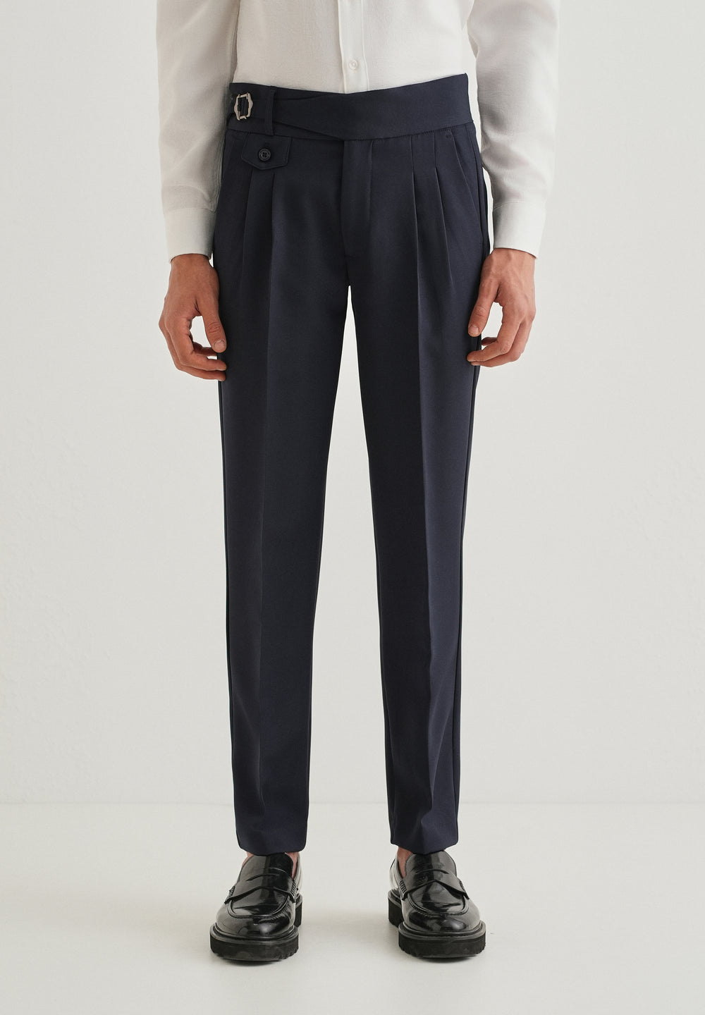 Abyss Blue Gurkha Pant