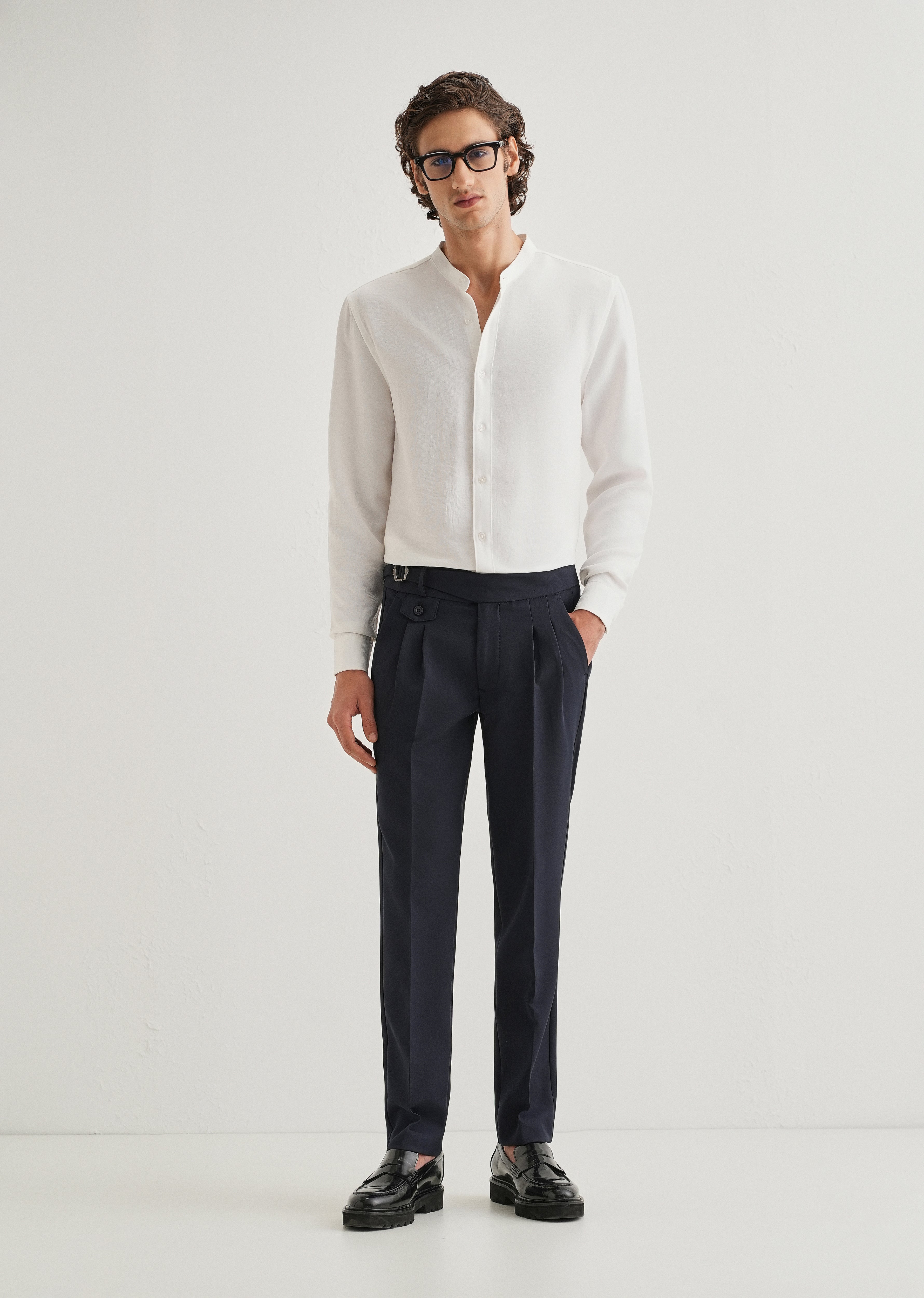 Abyss Blue Gurkha Pant
