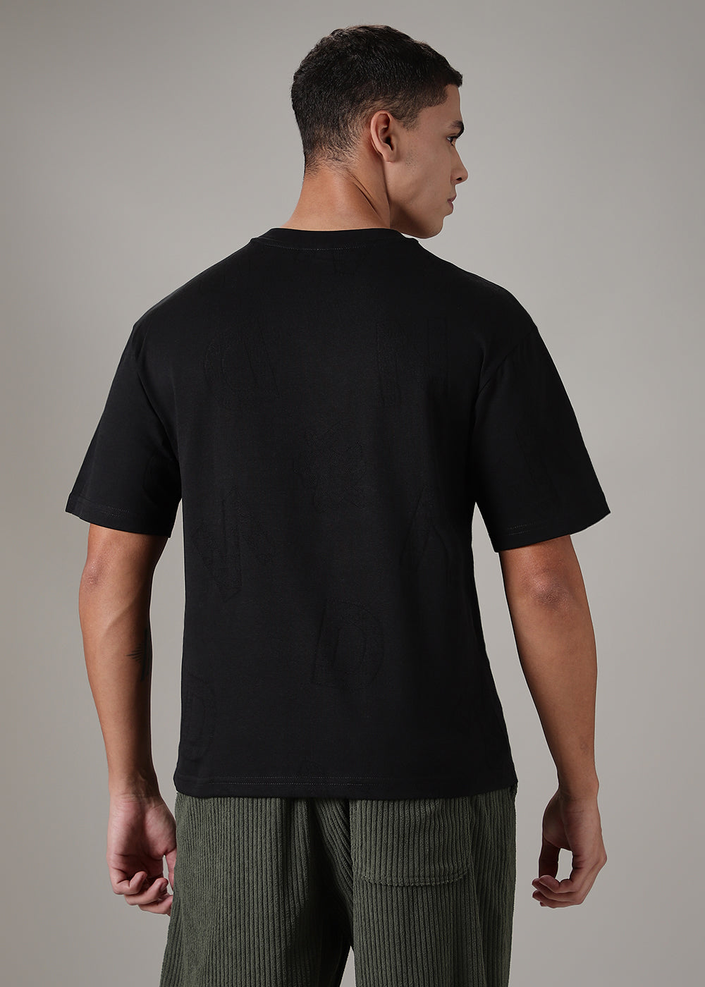 Alpha Black Oversized T-shirt