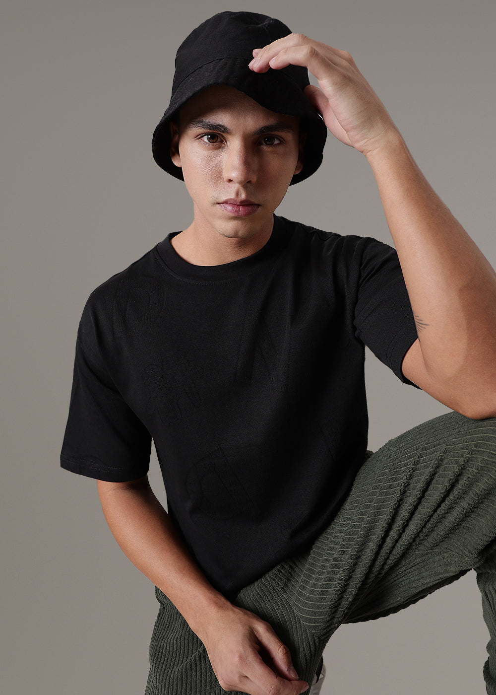Alpha Black Oversized T-shirt