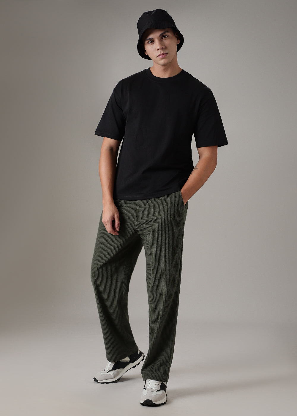 Alpha Black Oversized T-shirt