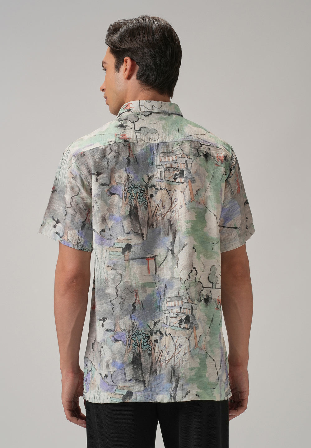 Alpine Aura Printed Shirt