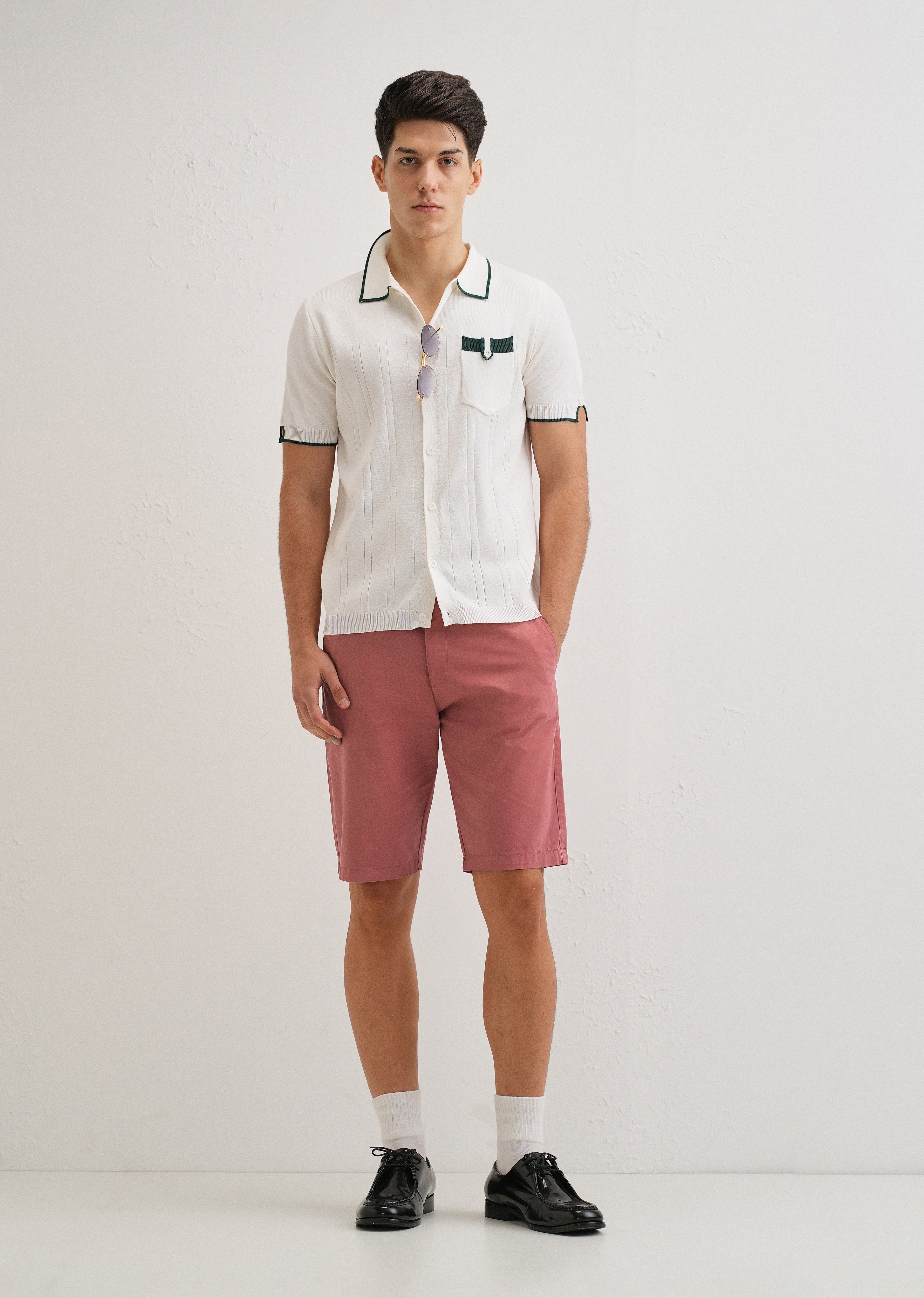 Apricot Red Shorts