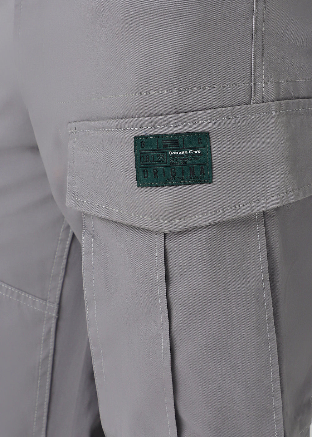 Aqua Gray Cargo Pant