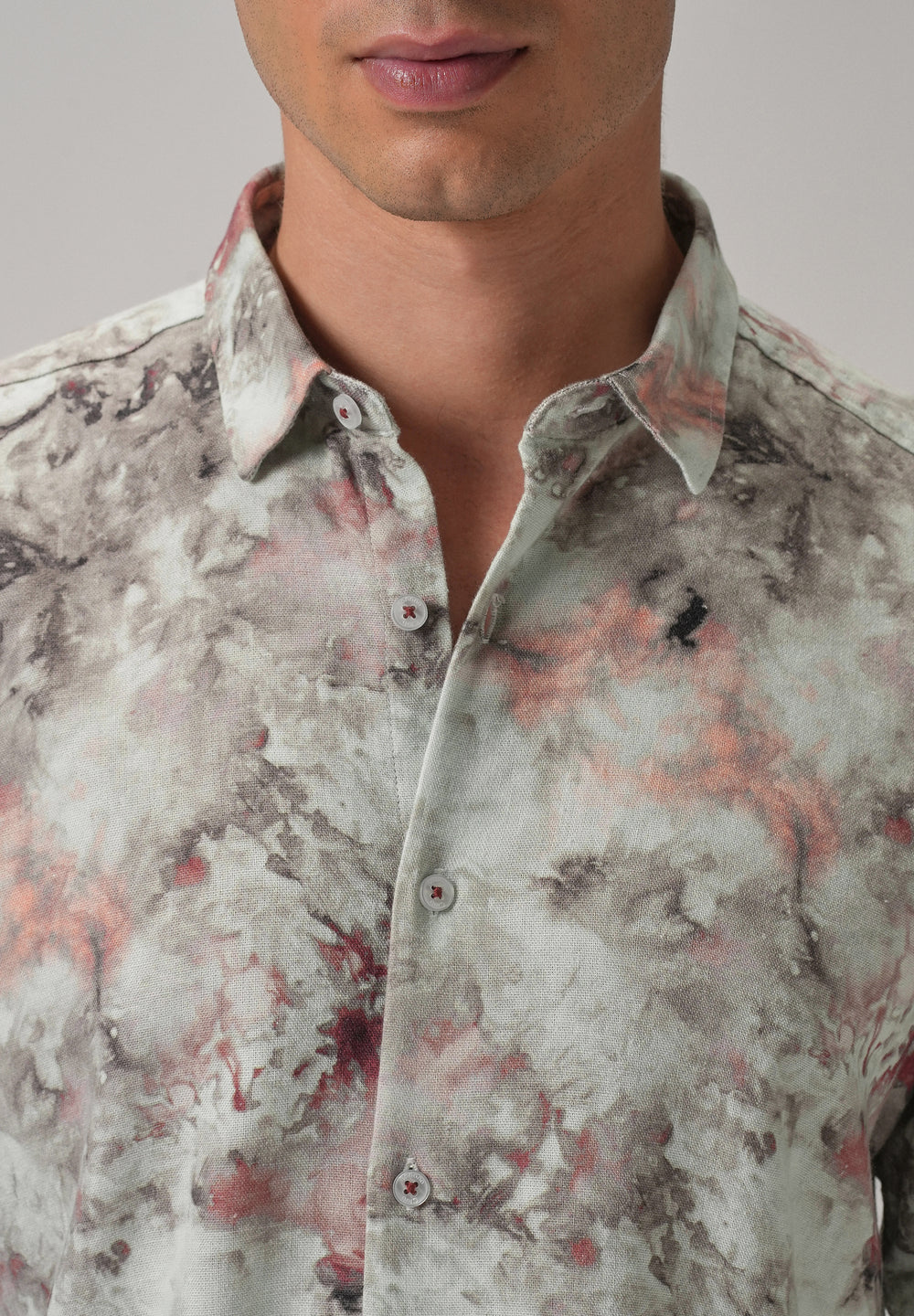 Aquarelle Abstract Half Sleeve shirt