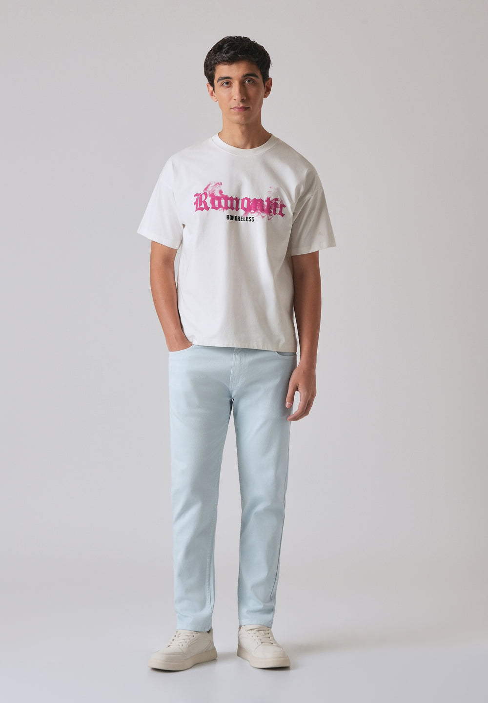 Artic Blue Slim fit Jeans