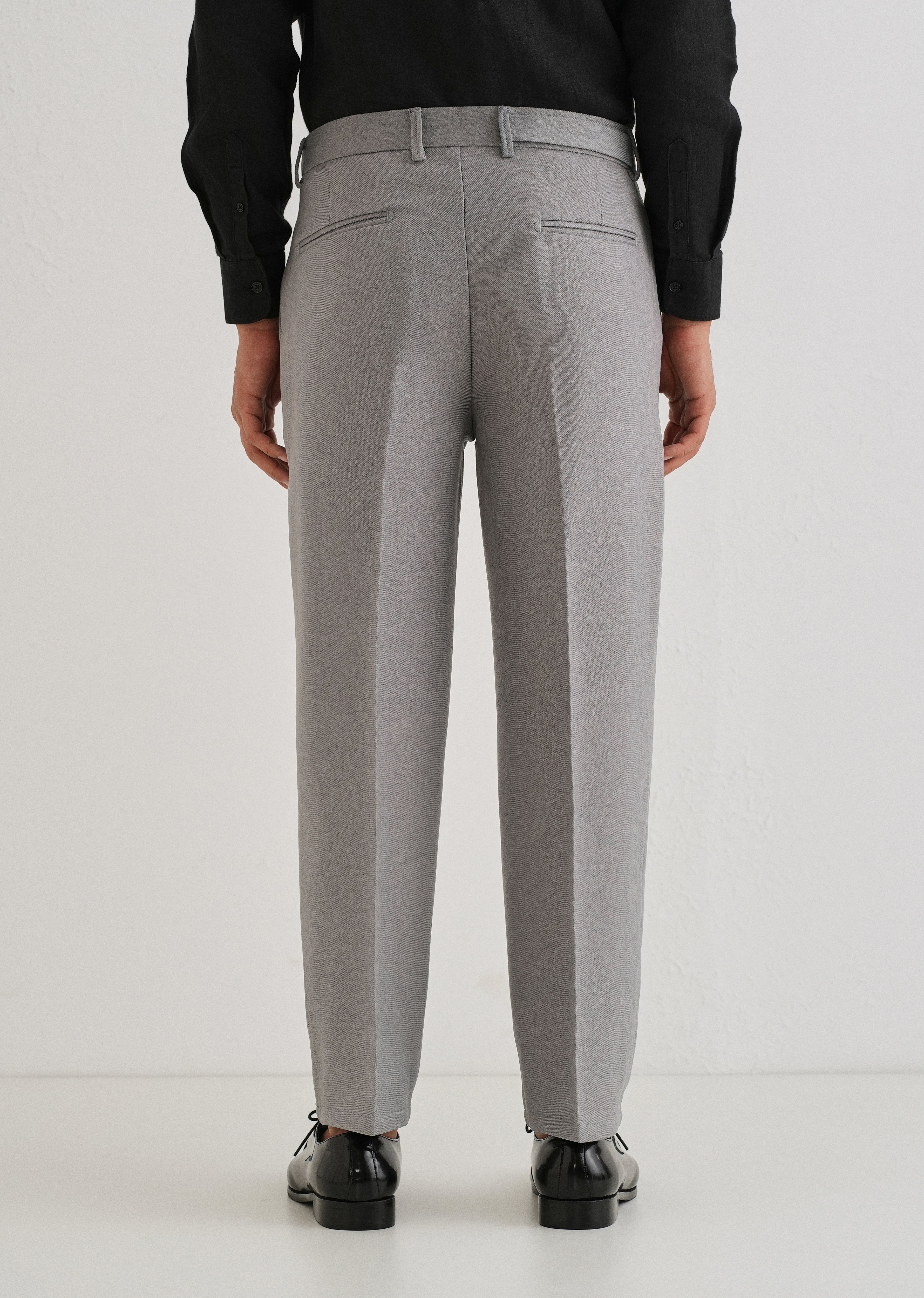 Ash Grey Gurkha Pant