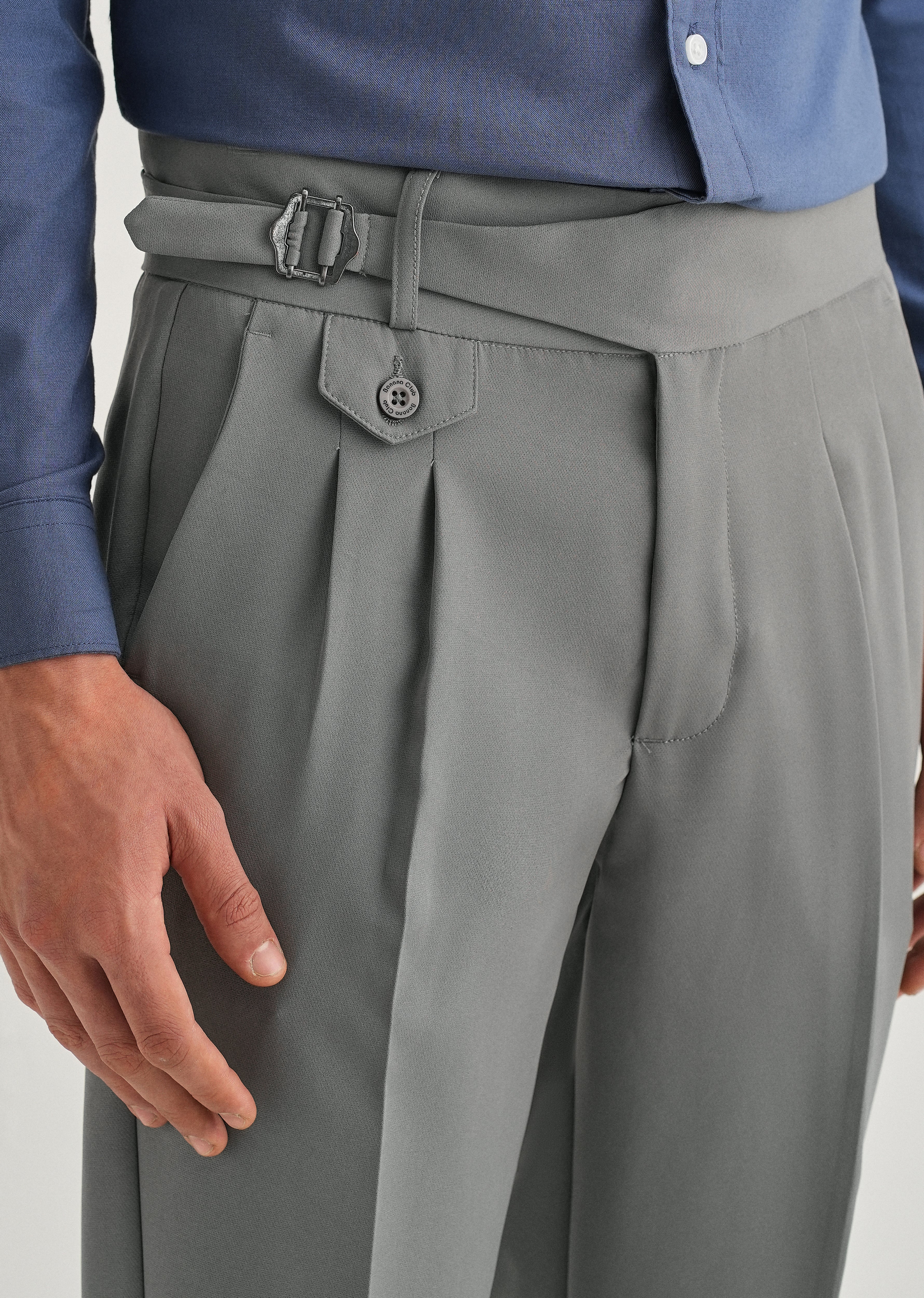 Ash Olive Gurkha Pant