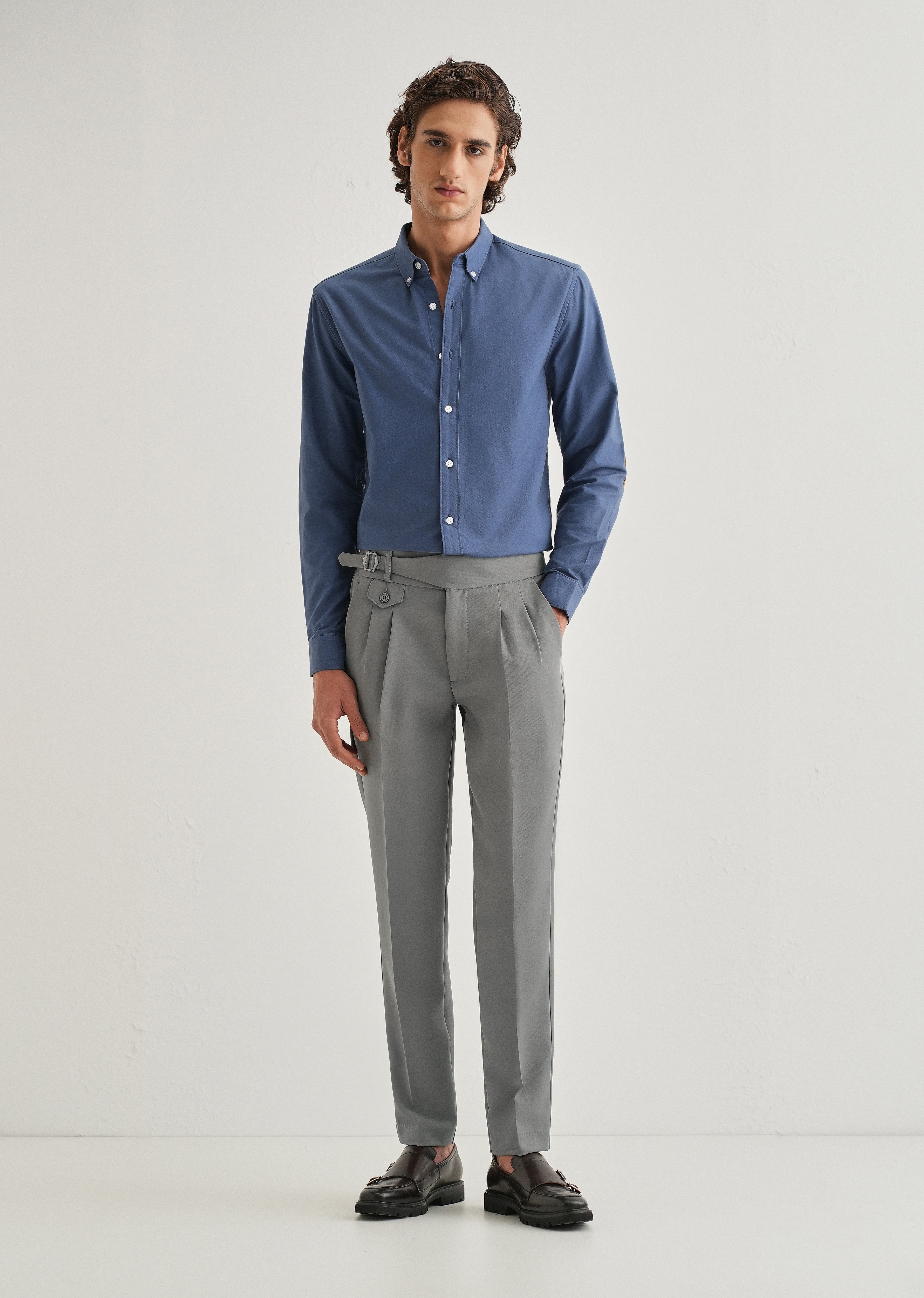 Ash Olive Gurkha Pant