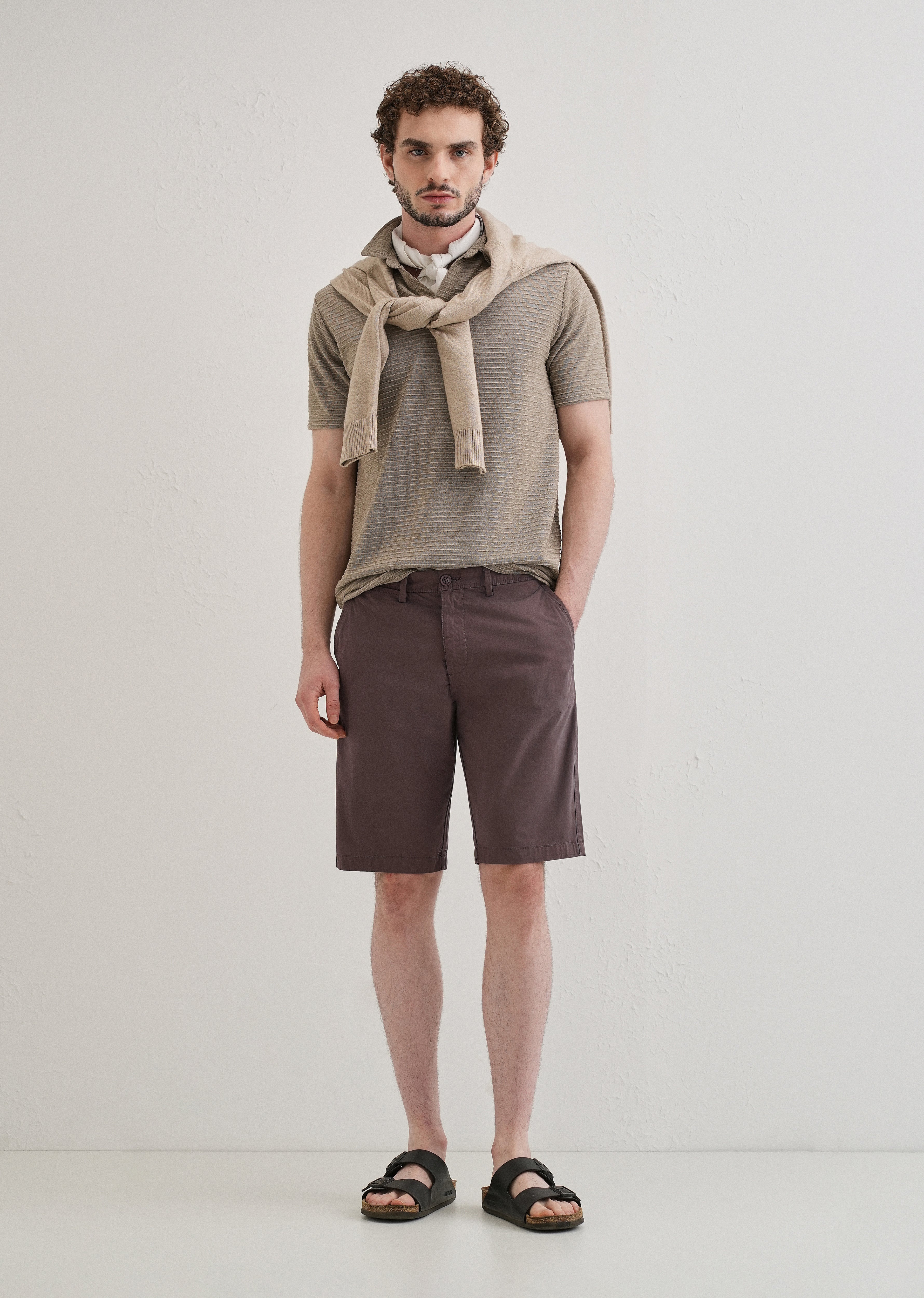 Auburn Brown Shorts