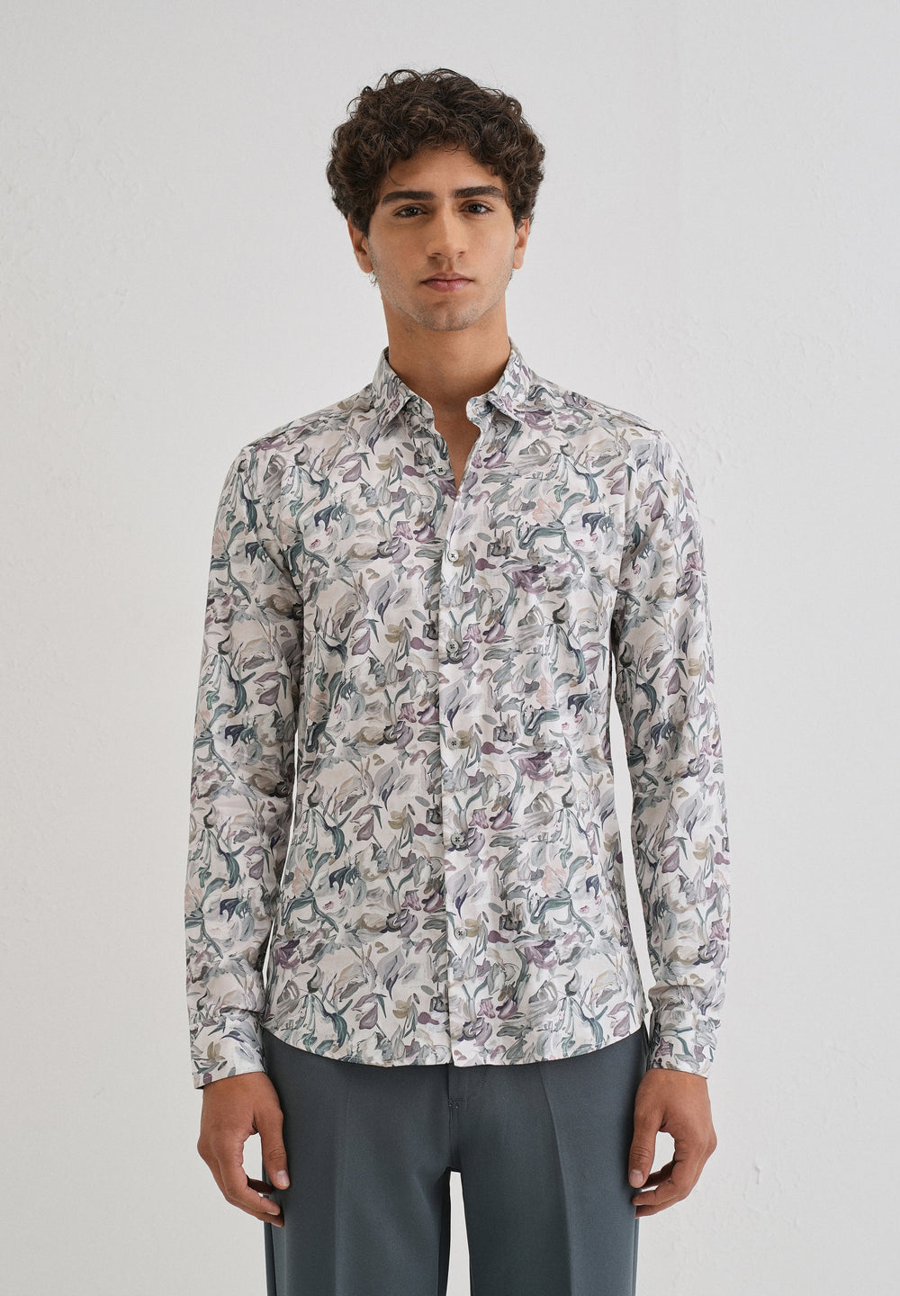 Azalea Floral Printed Shirt