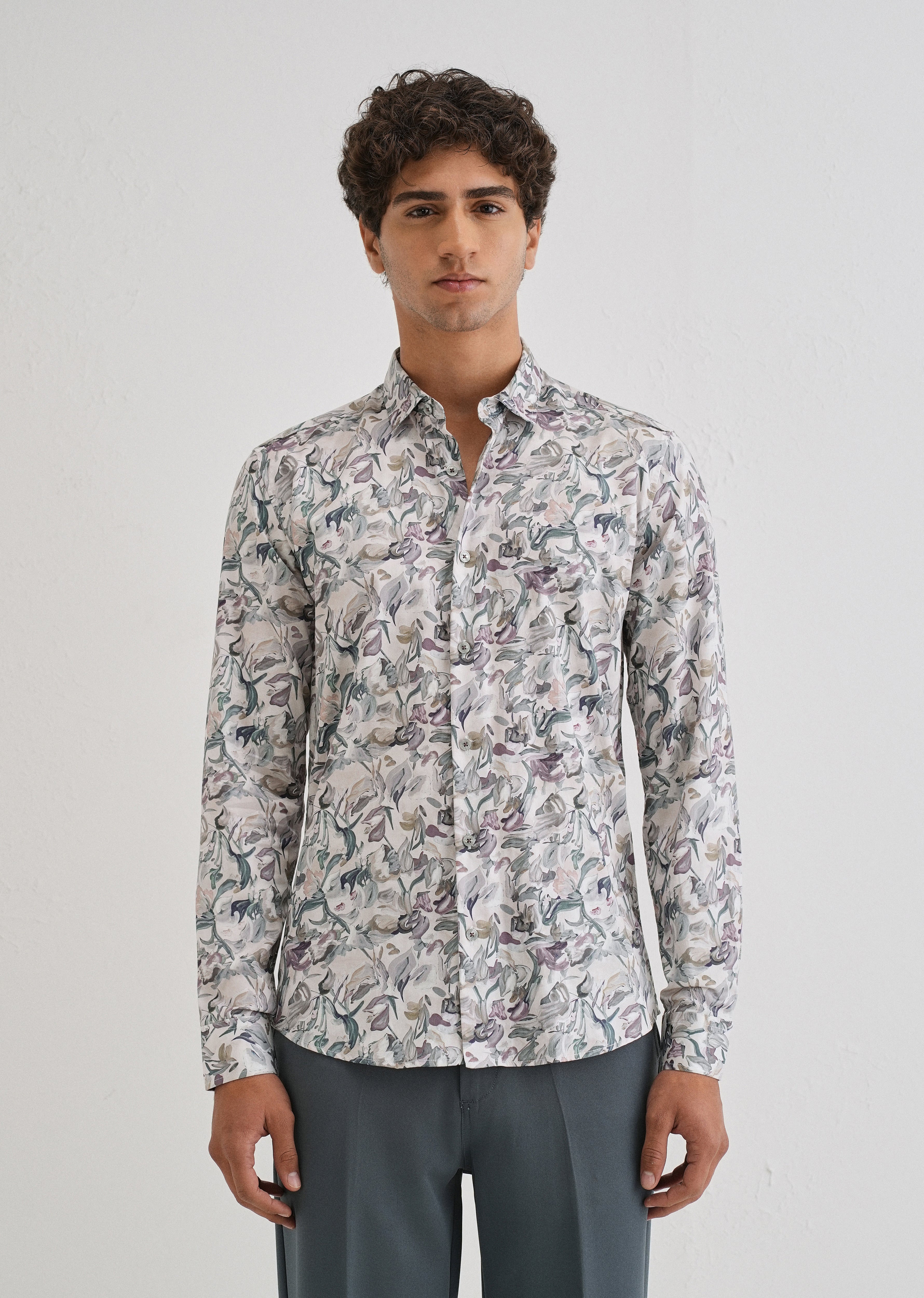 Azalea Floral Printed Shirt
