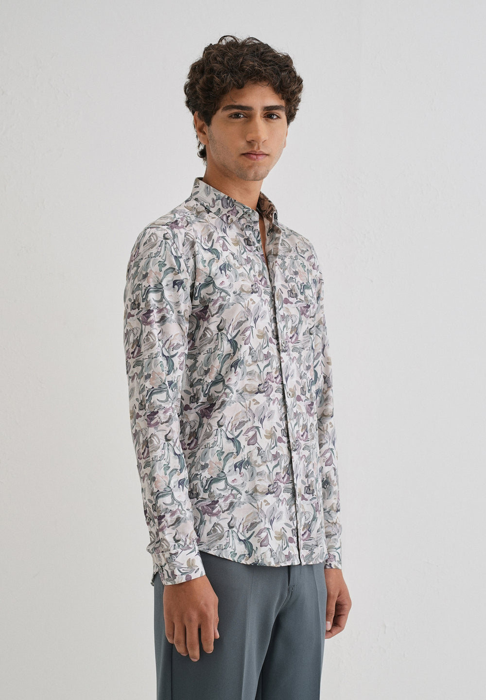 Azalea Floral Printed Shirt