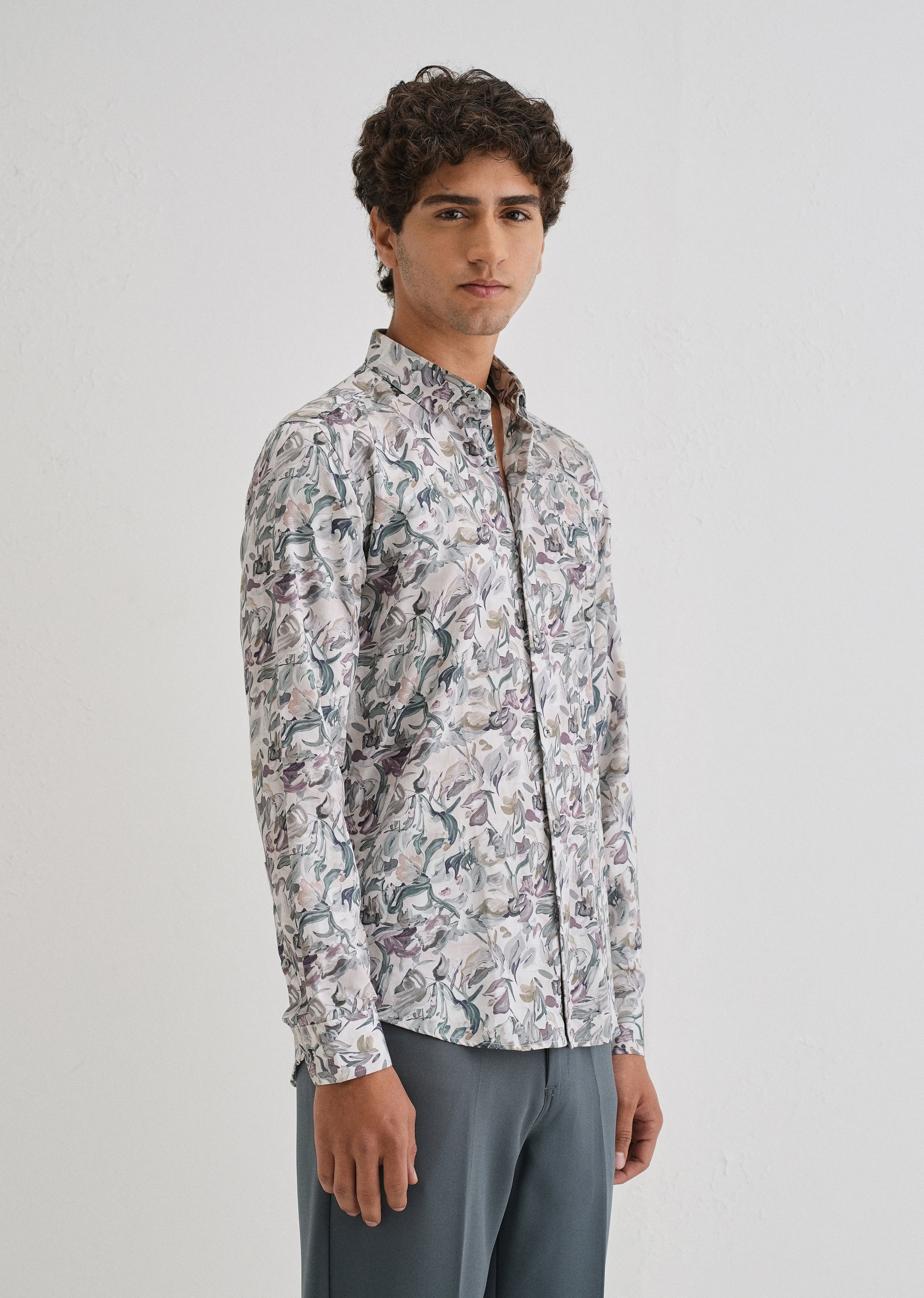 Azalea Floral Printed Shirt
