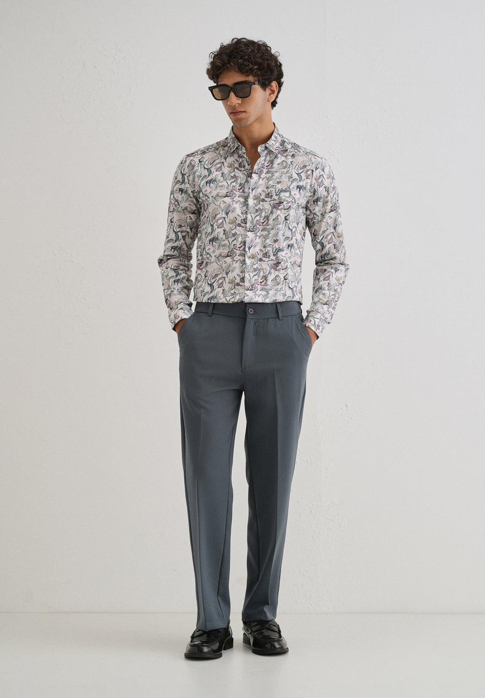 Azalea Floral Printed Shirt