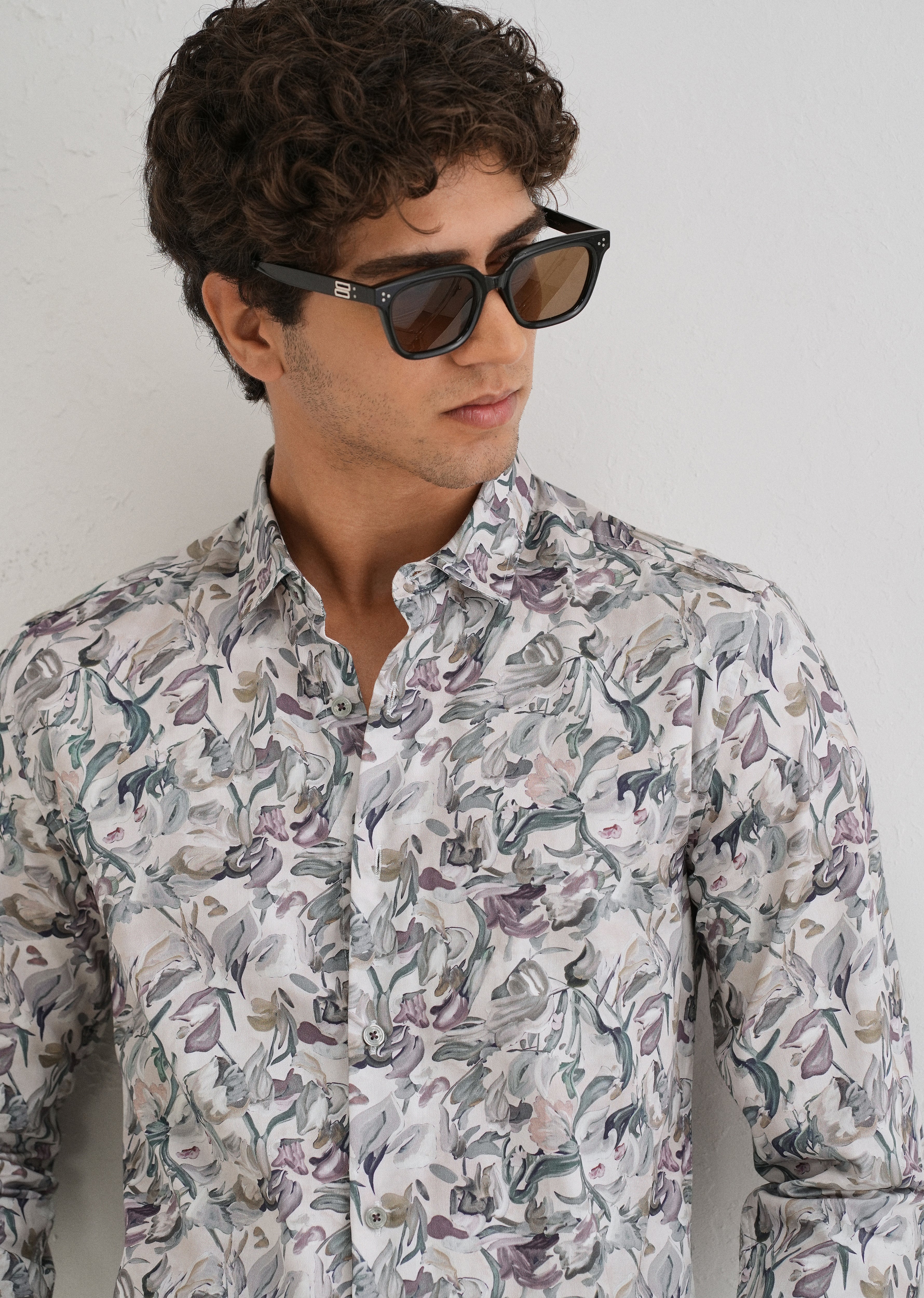 Azalea Floral Printed Shirt