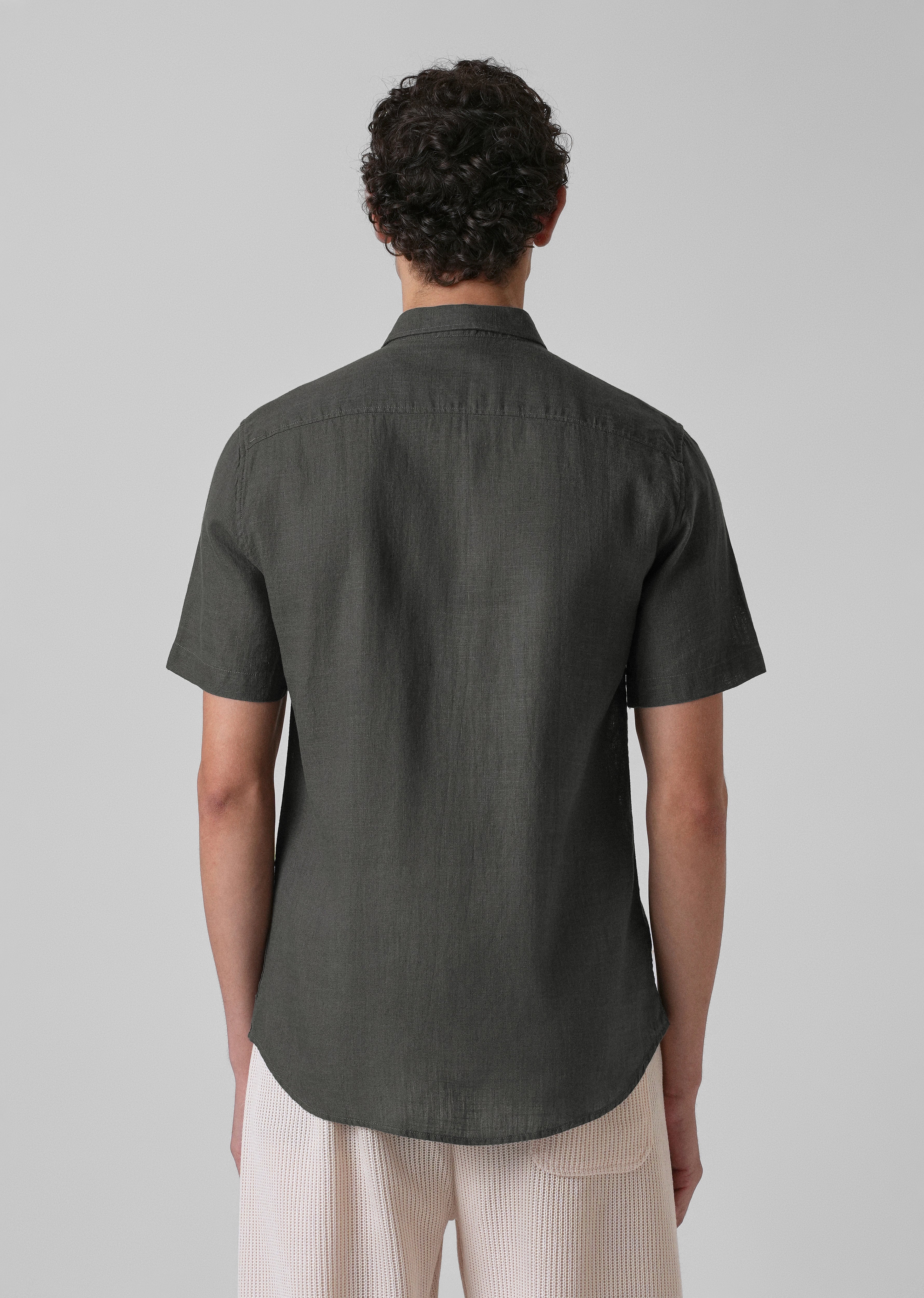 Batiste Gray Linen shirt