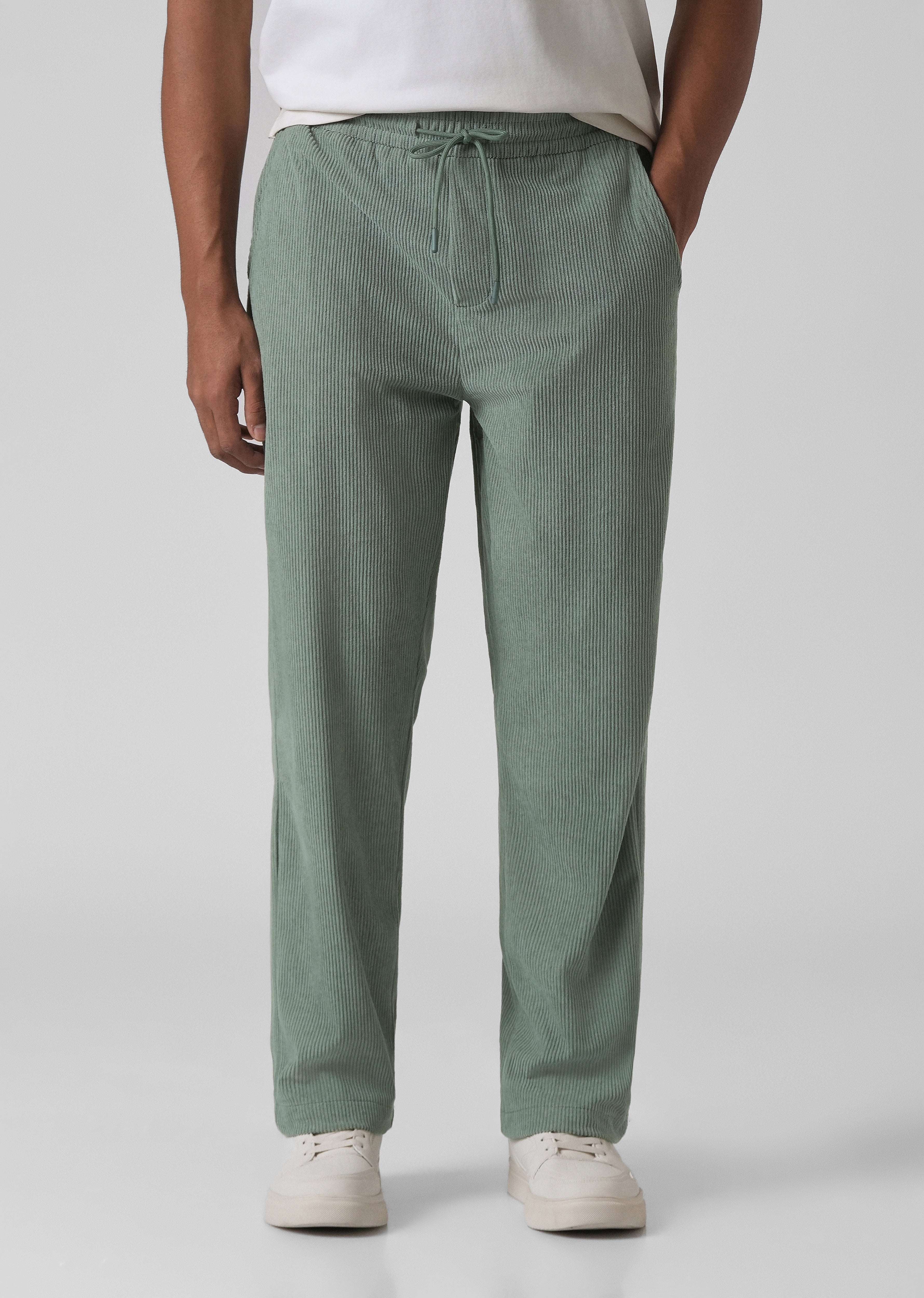 Beryl Green Corduroy Pants
