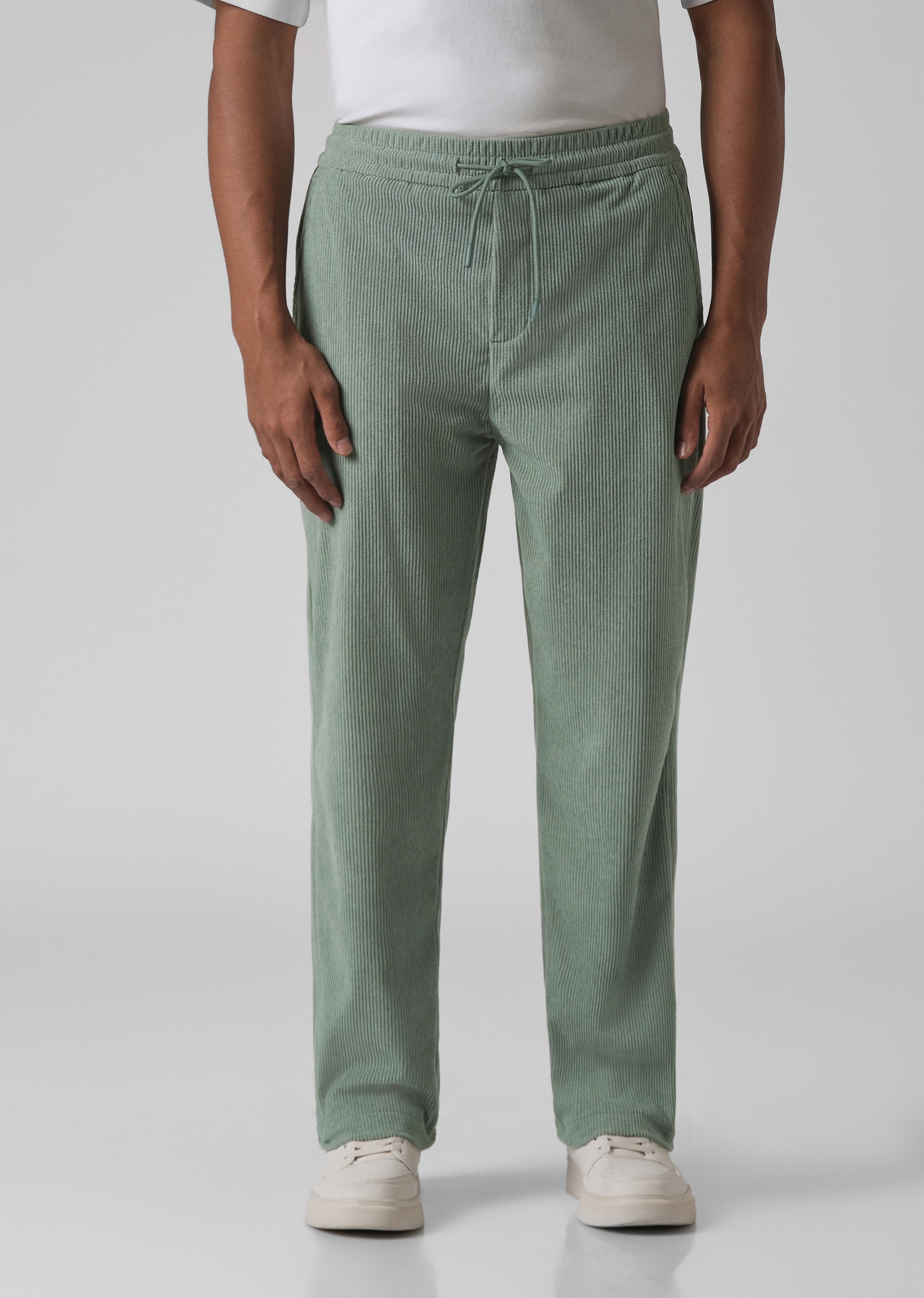 Beryl Green Corduroy Pants
