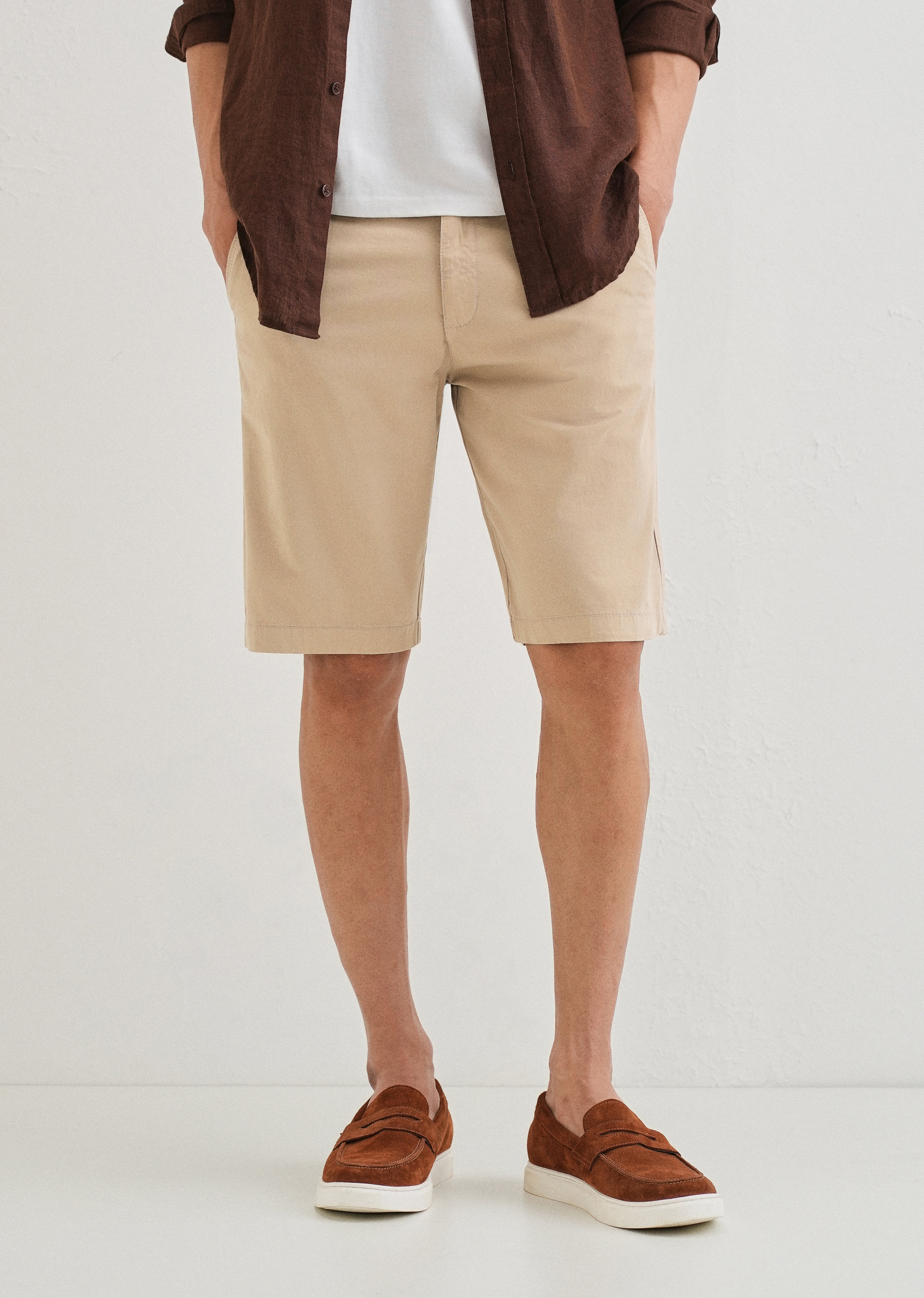 Bisque Cream Shorts