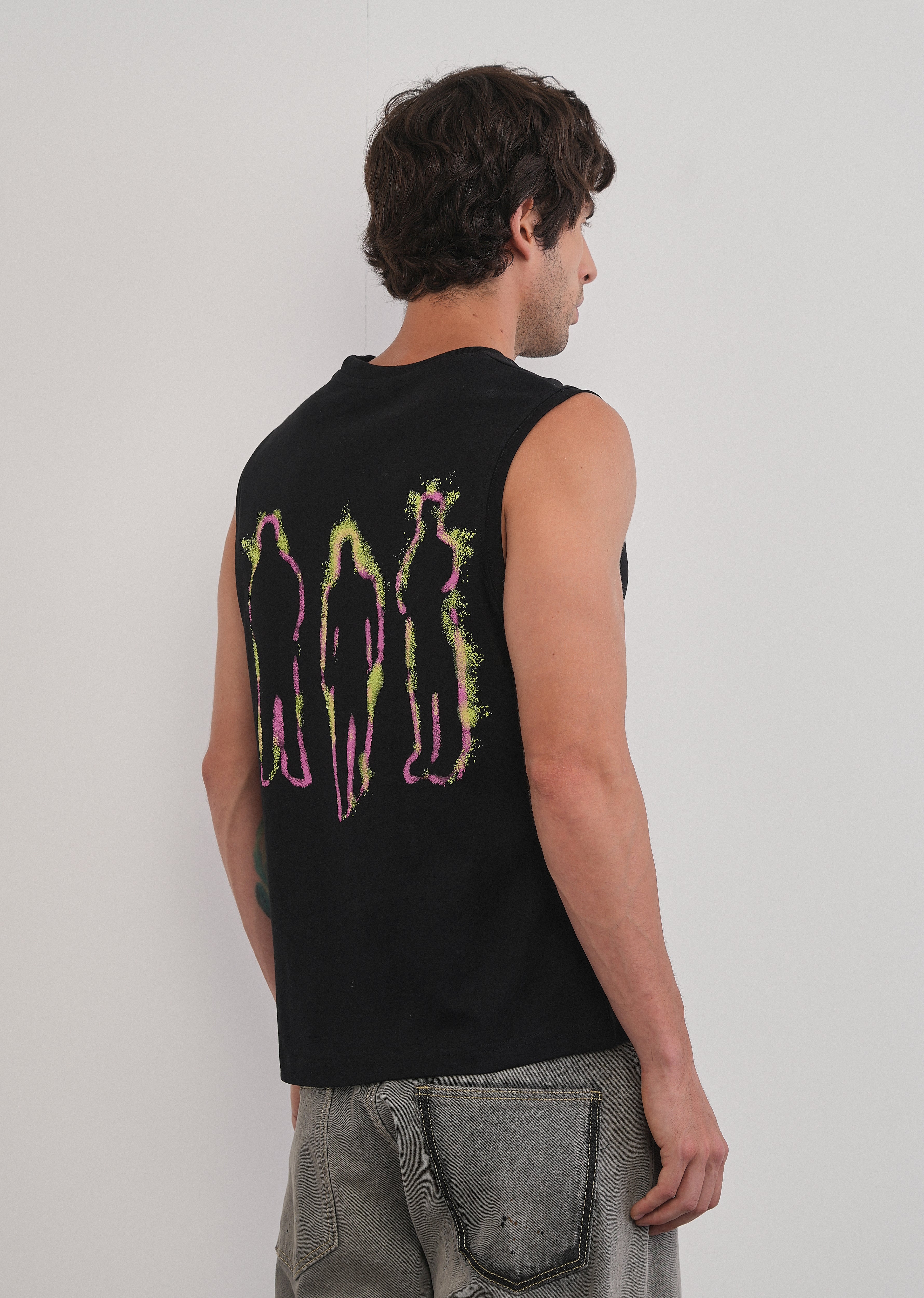 Black Aura Flow Tank