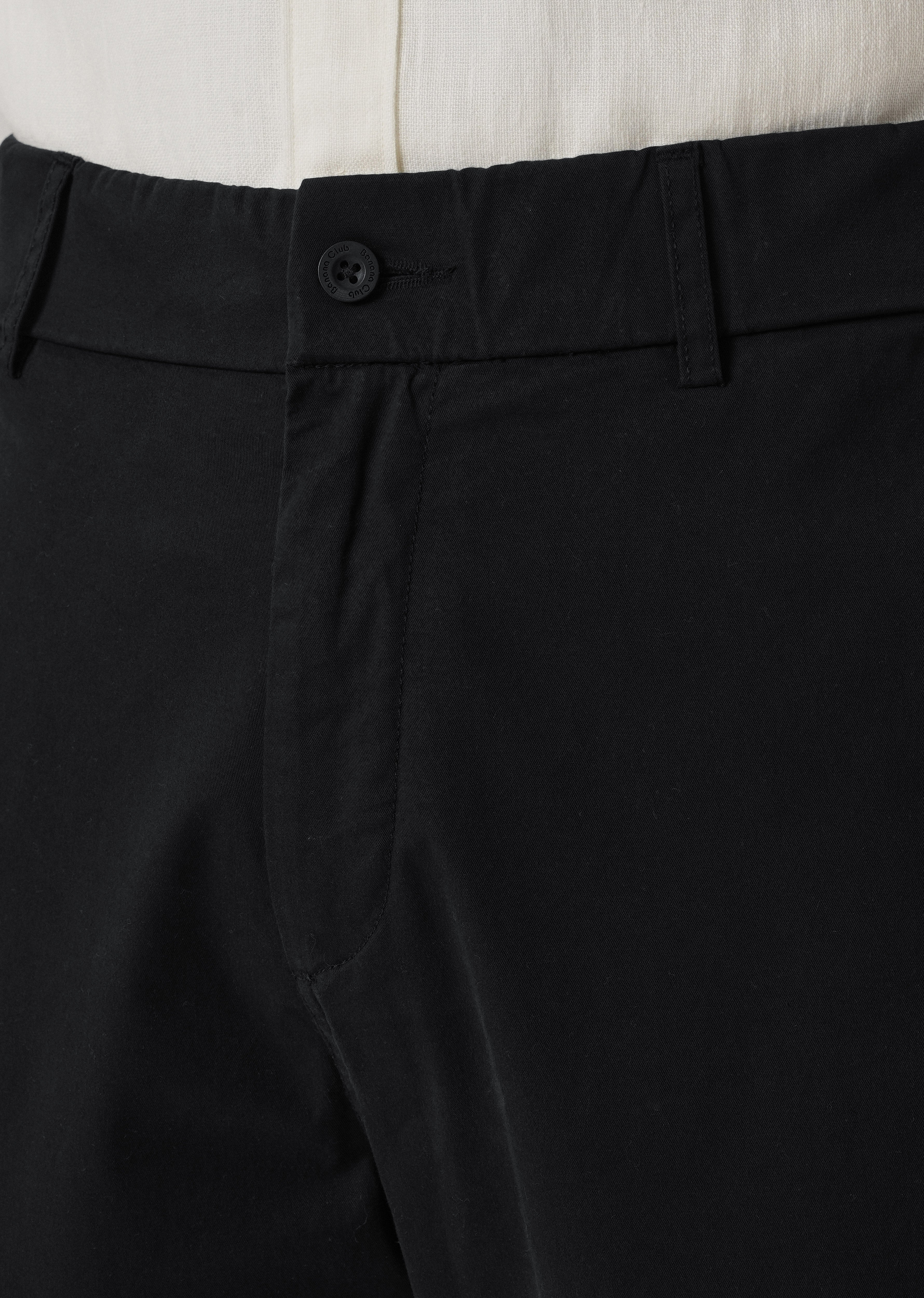 Baggy Fit Black Chinos