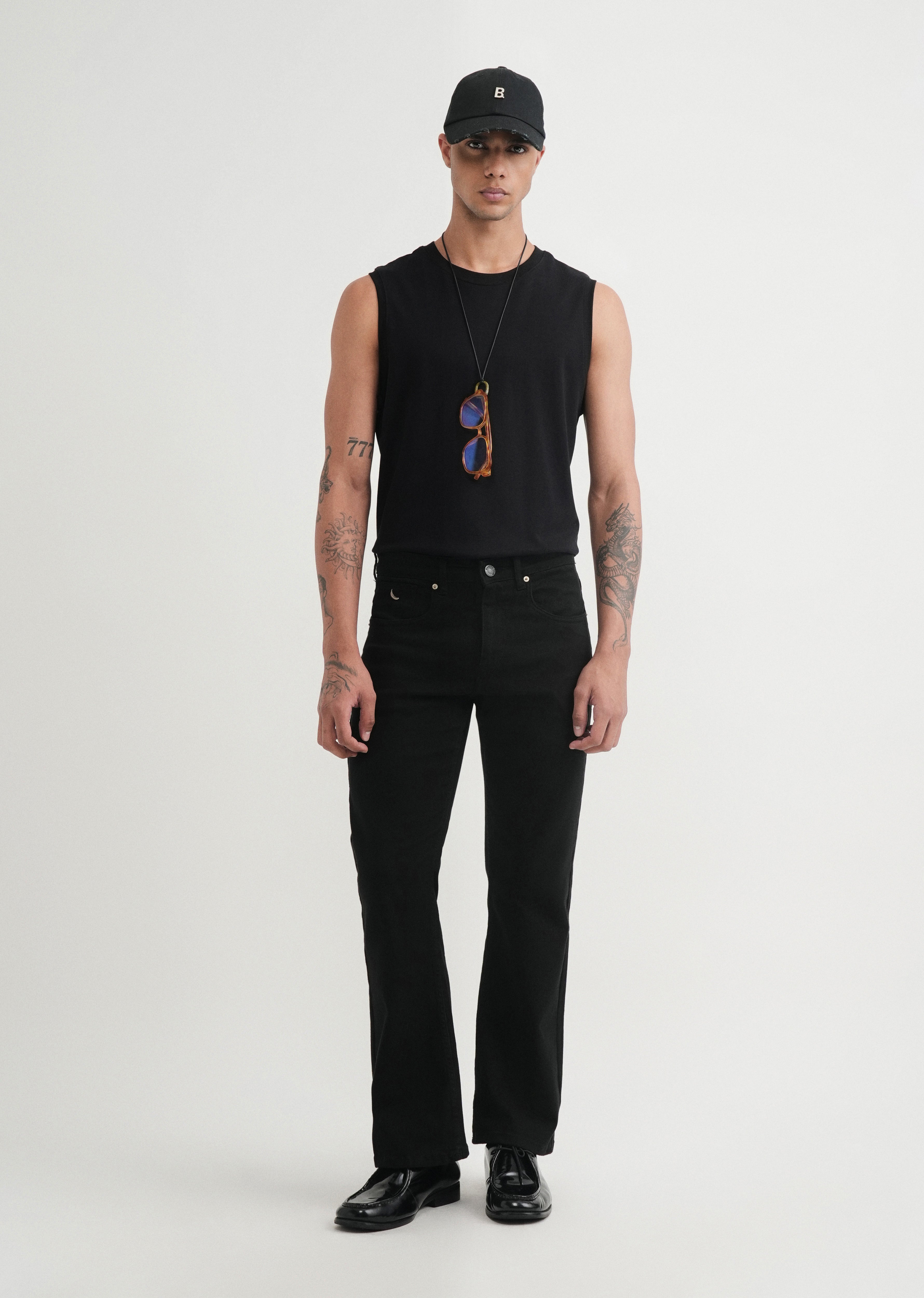 Black Bootcut Jeans