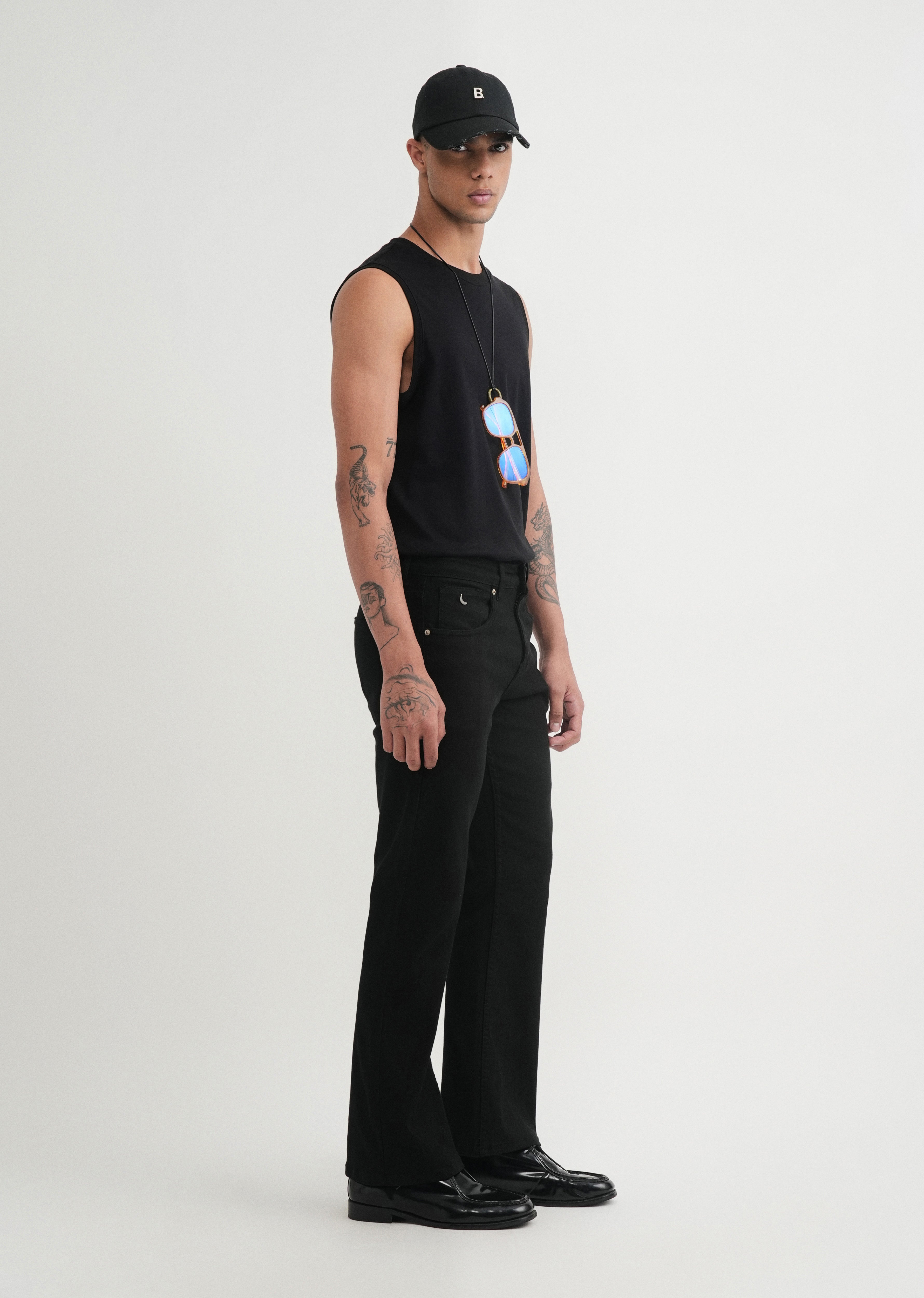 Black Bootcut Jeans