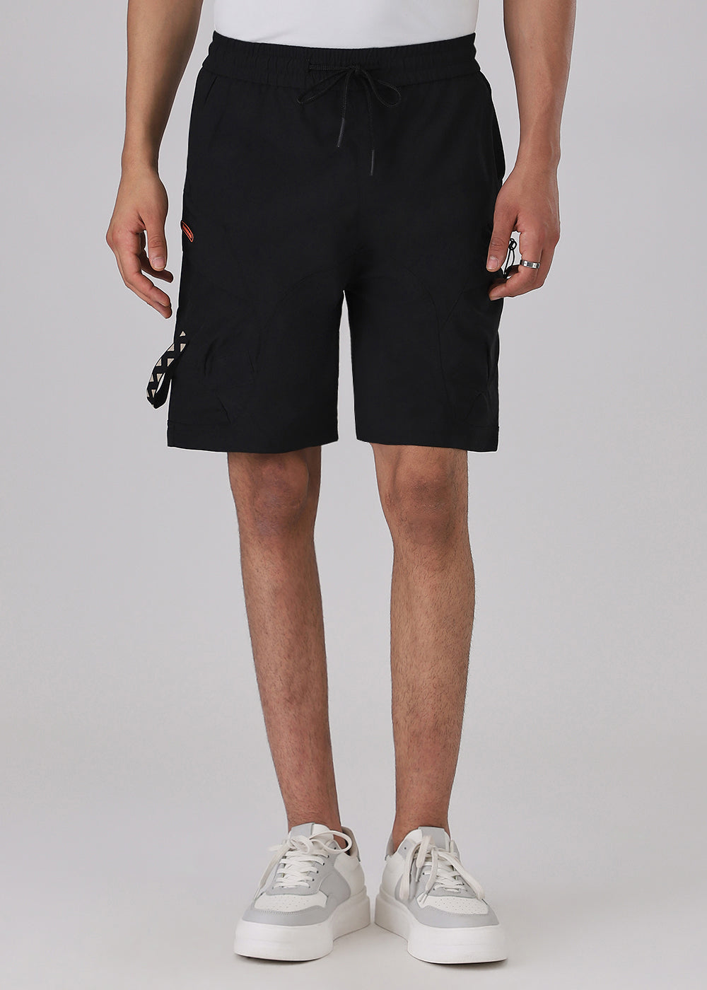 Black Cargo Shorts