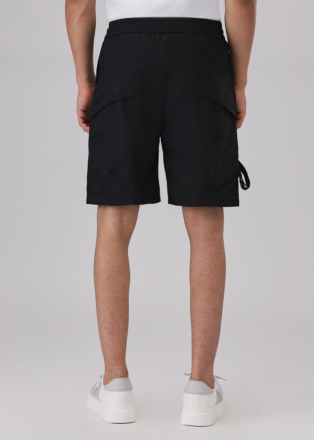 Black Cargo Shorts
