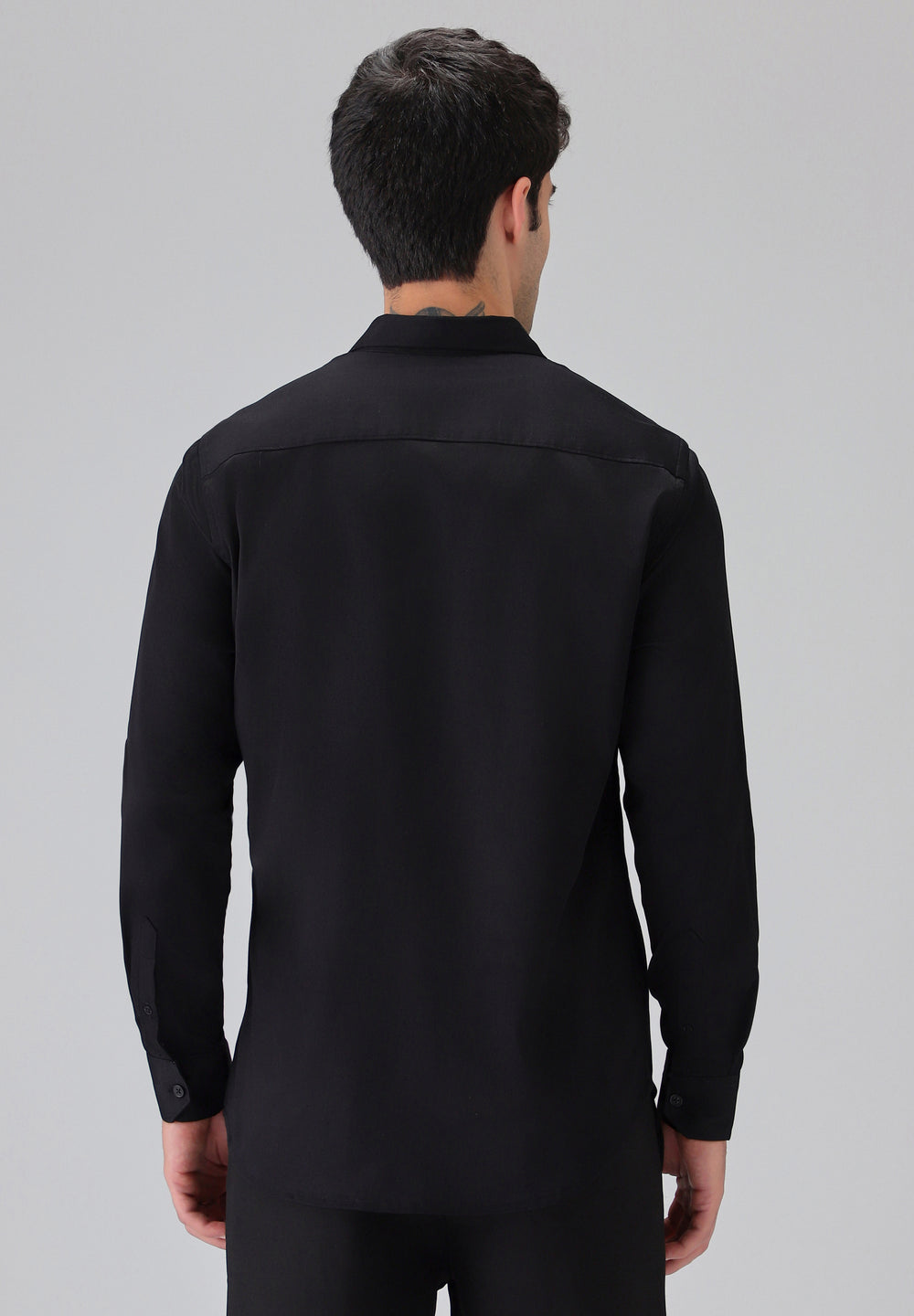 Black Glimmer Designer Shirt