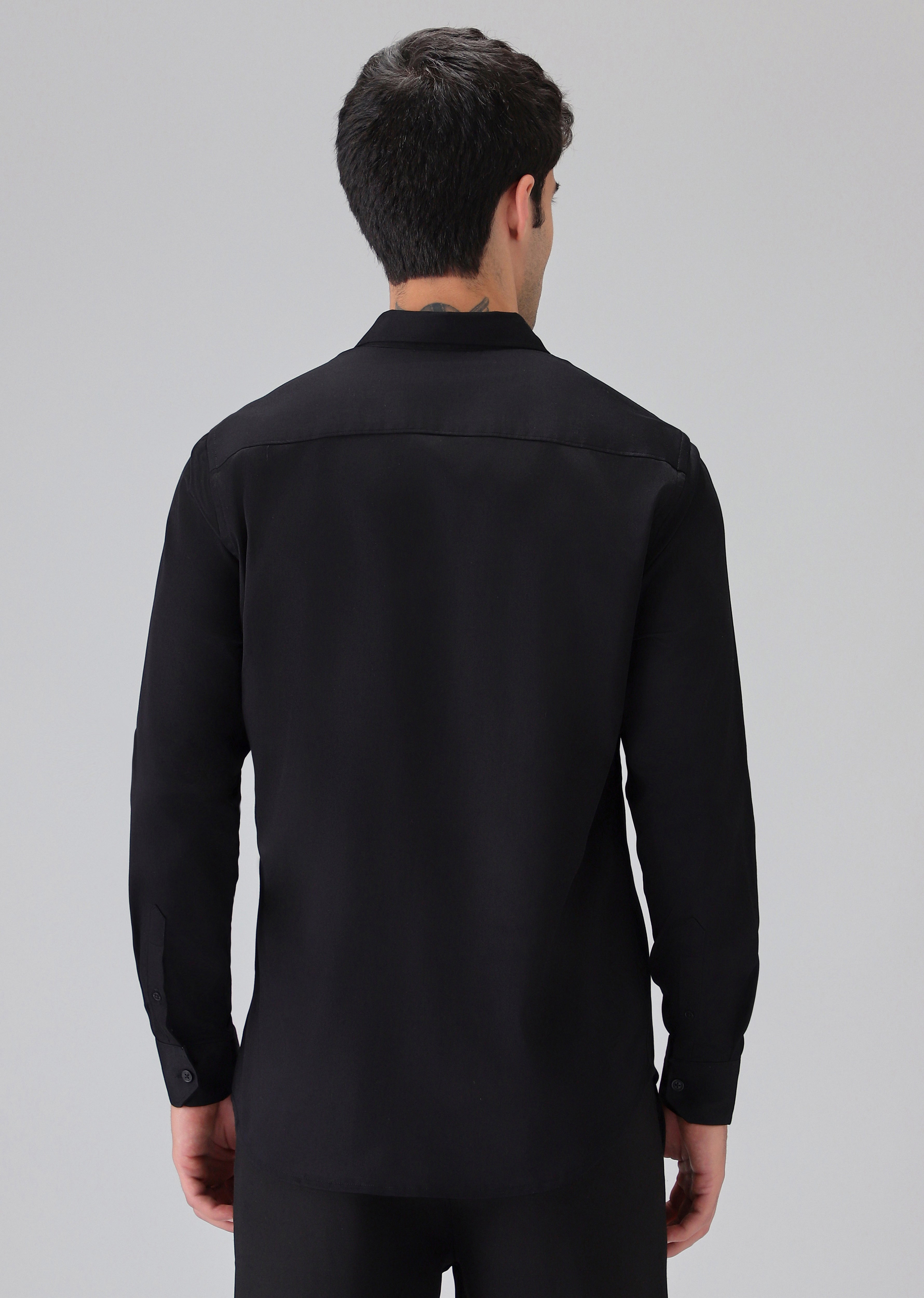 Black Glimmer Designer Shirt