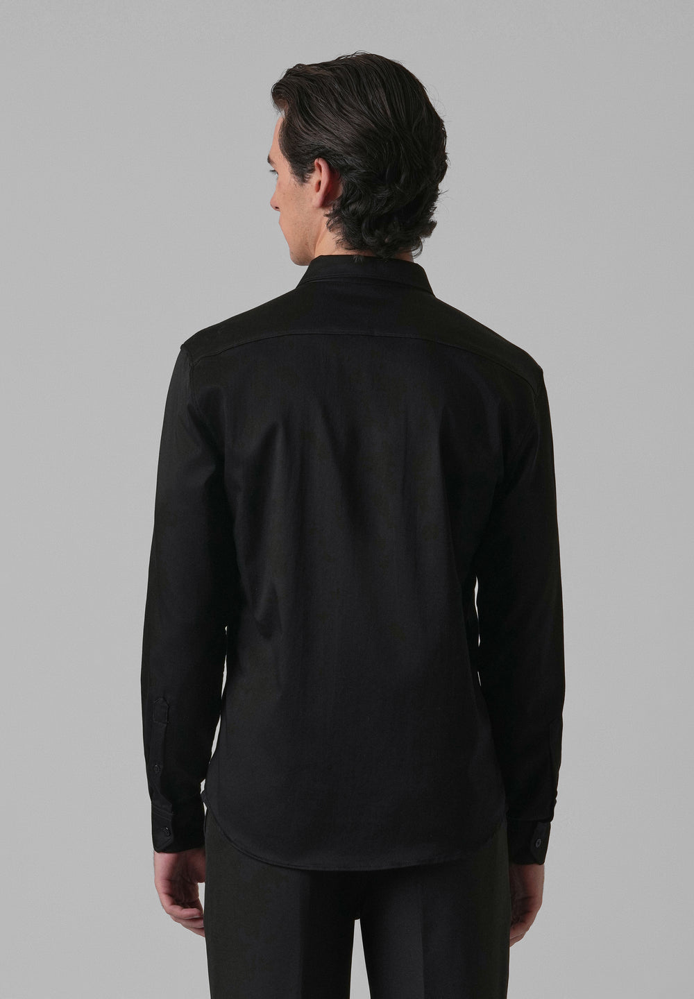 Black Handcrafted Designer Shirt