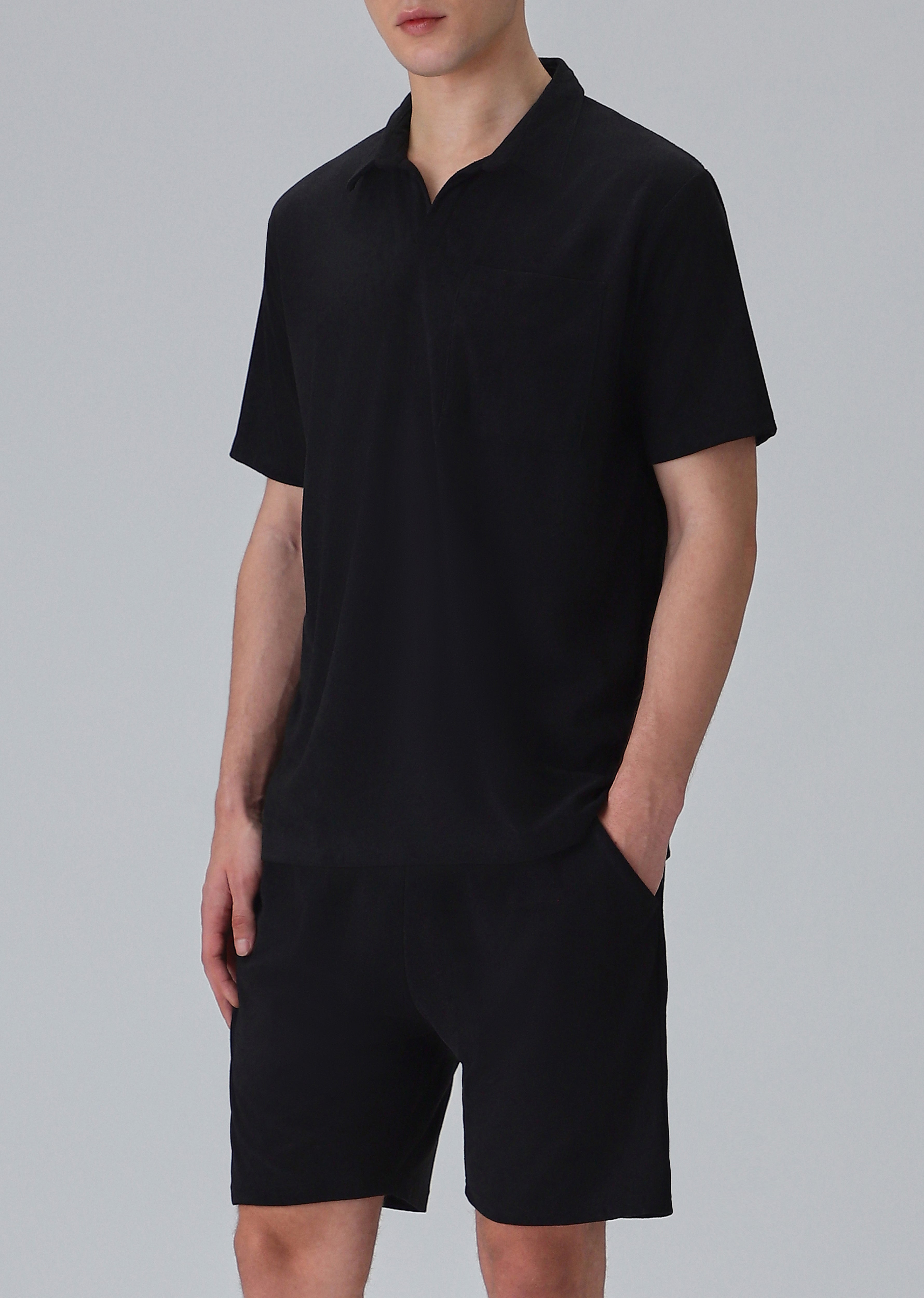 Black Knitted Co-ord Set