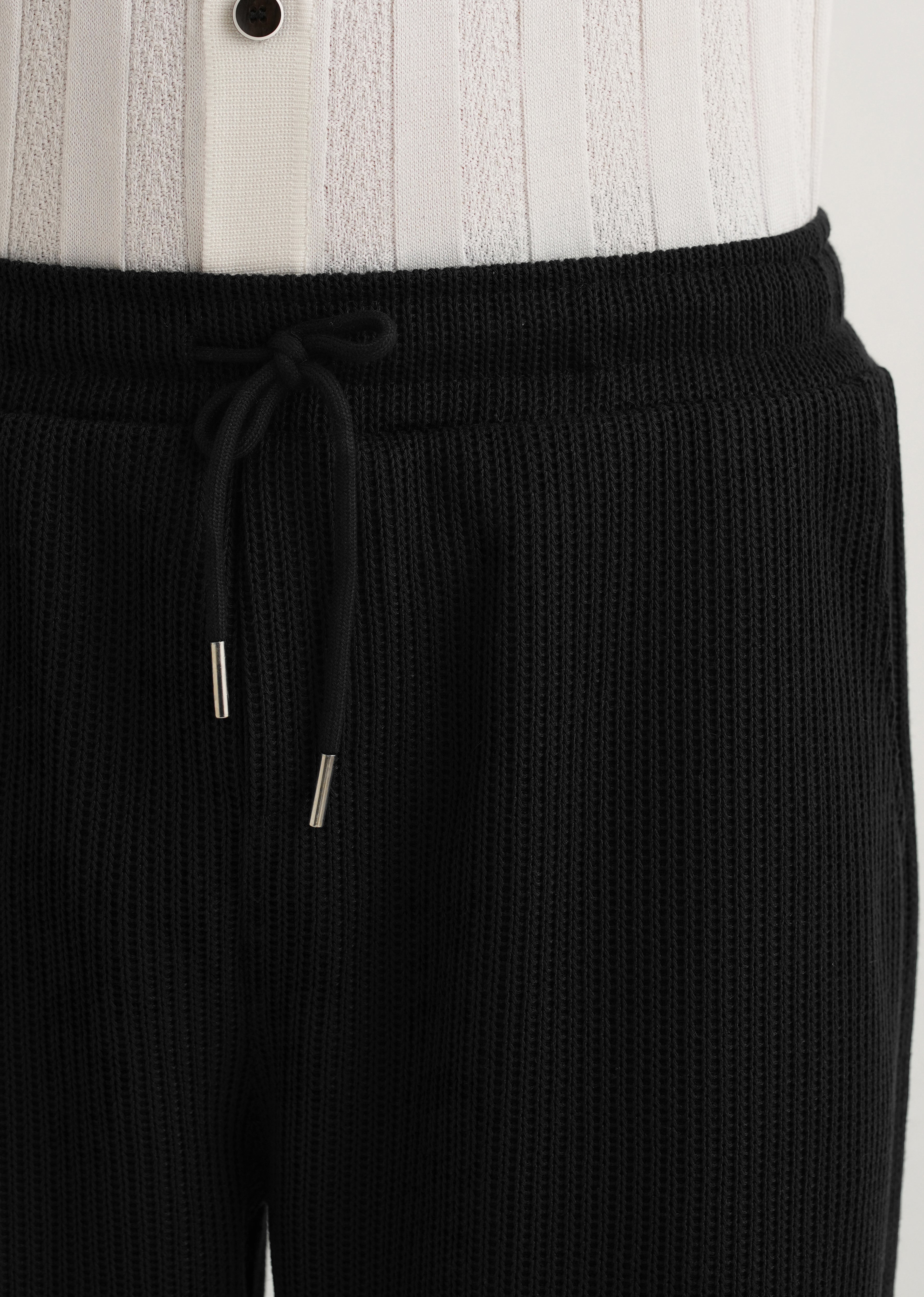 Black Knitted Pant
