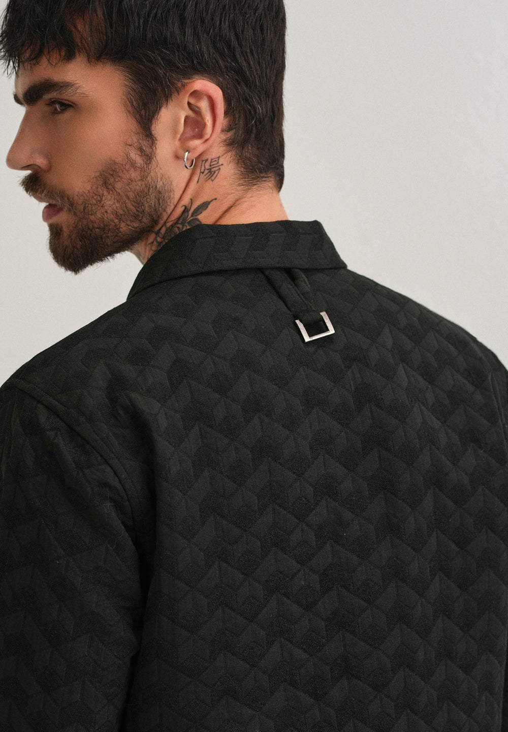 Black Utility Shacket
