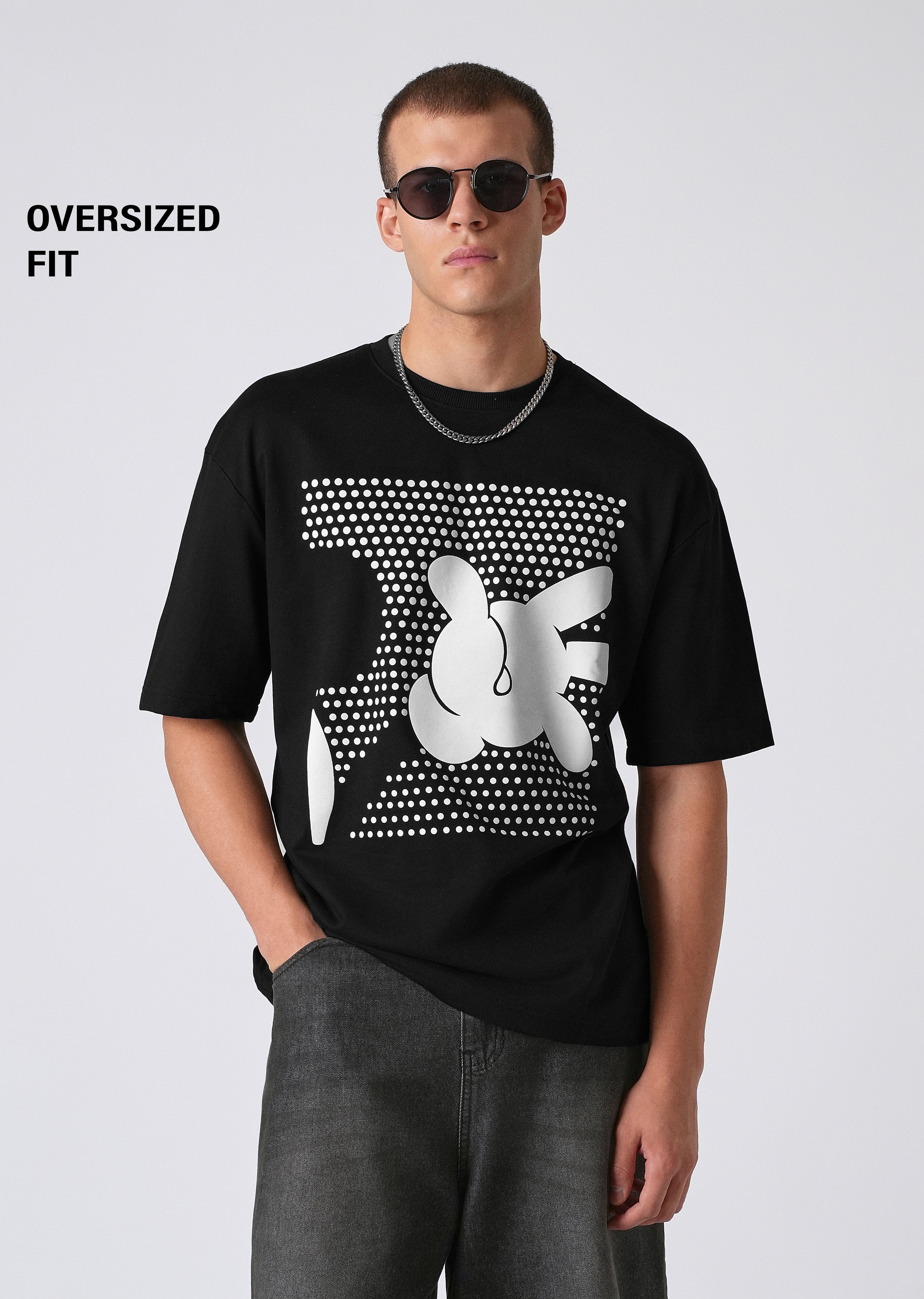 Black Oversized T-shirt