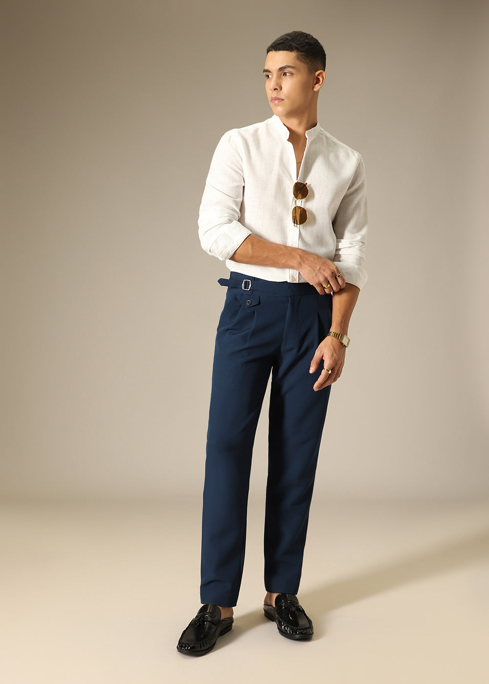 Blue Gurkha Pant