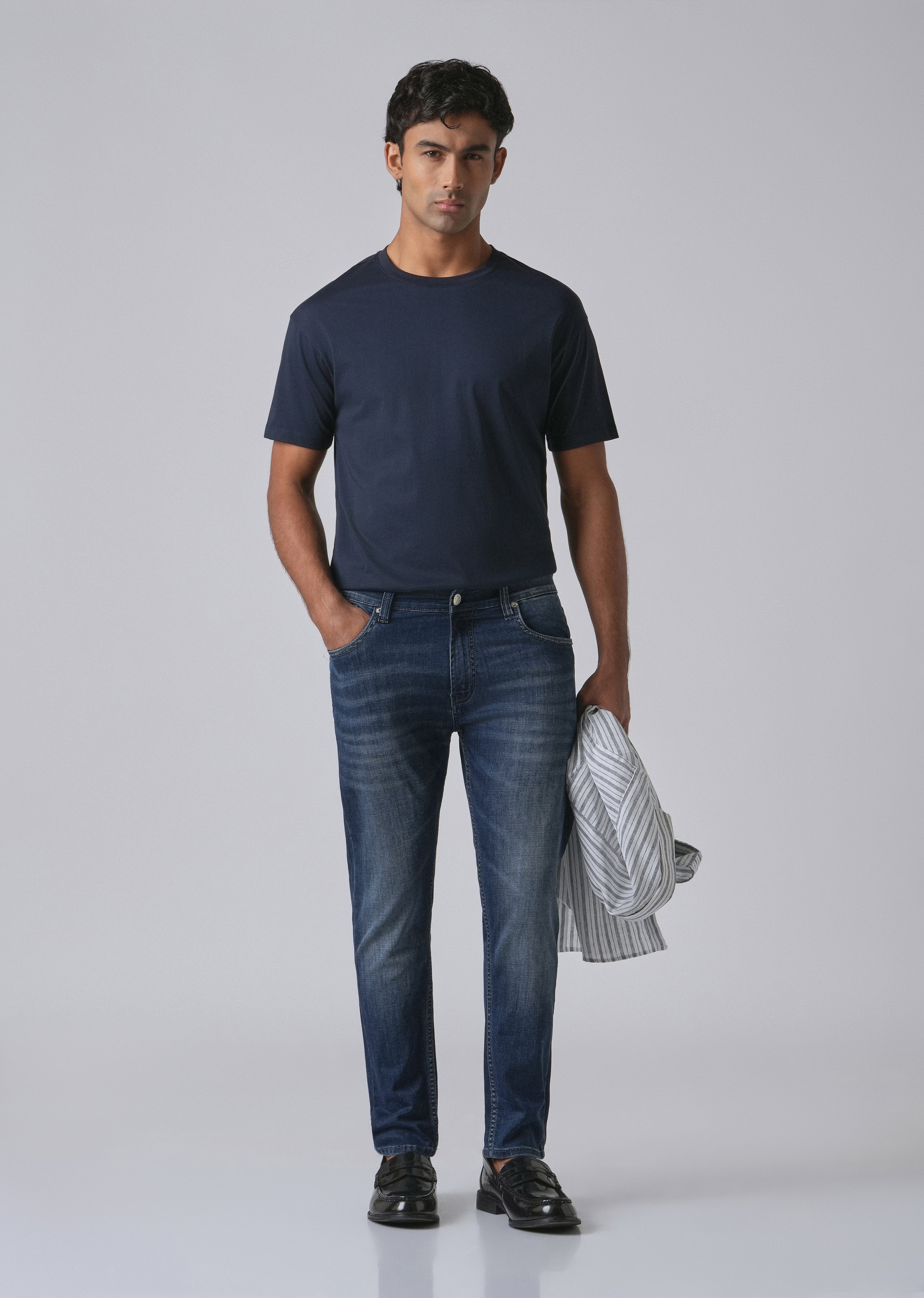 Blue Low fade Slim Fit Jeans