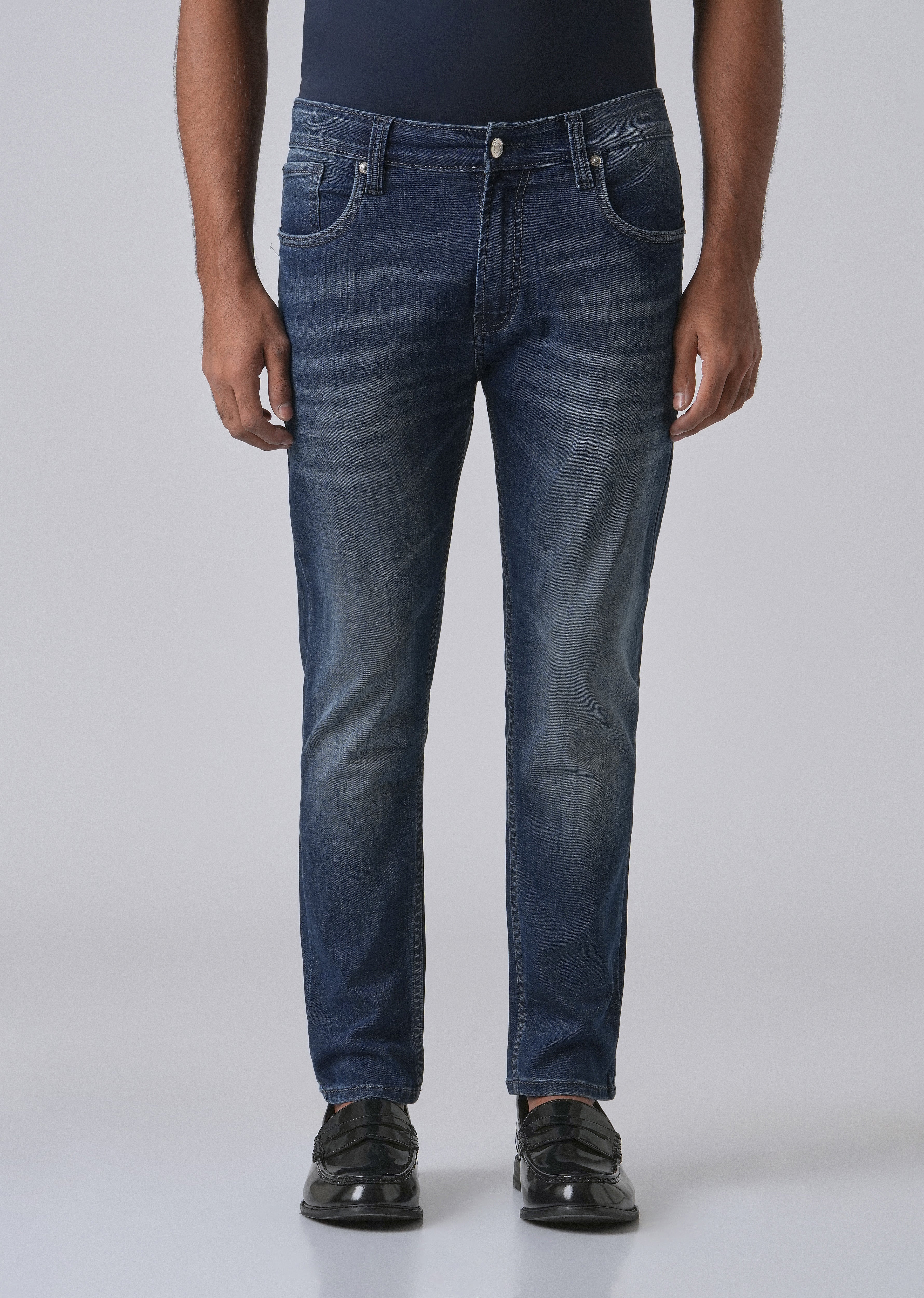 Blue Low fade Slim Fit Jeans