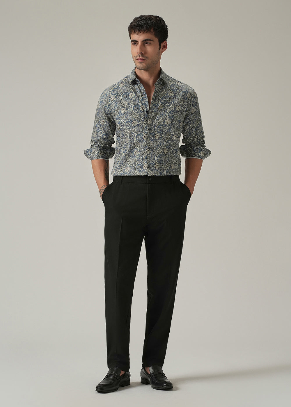 Bohemian Paisley Print Shirt