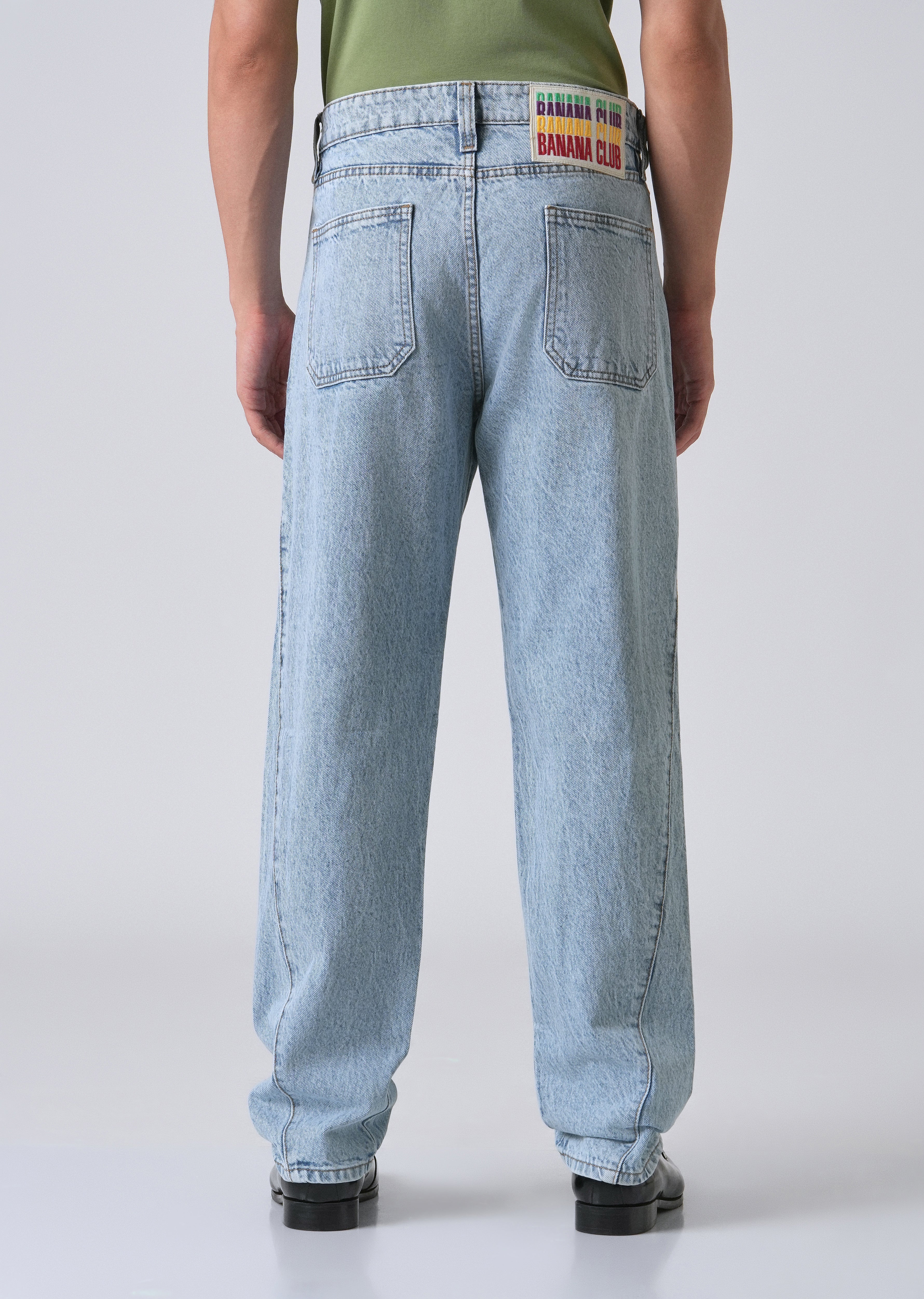 Breeze Blue Straight Fit Denim