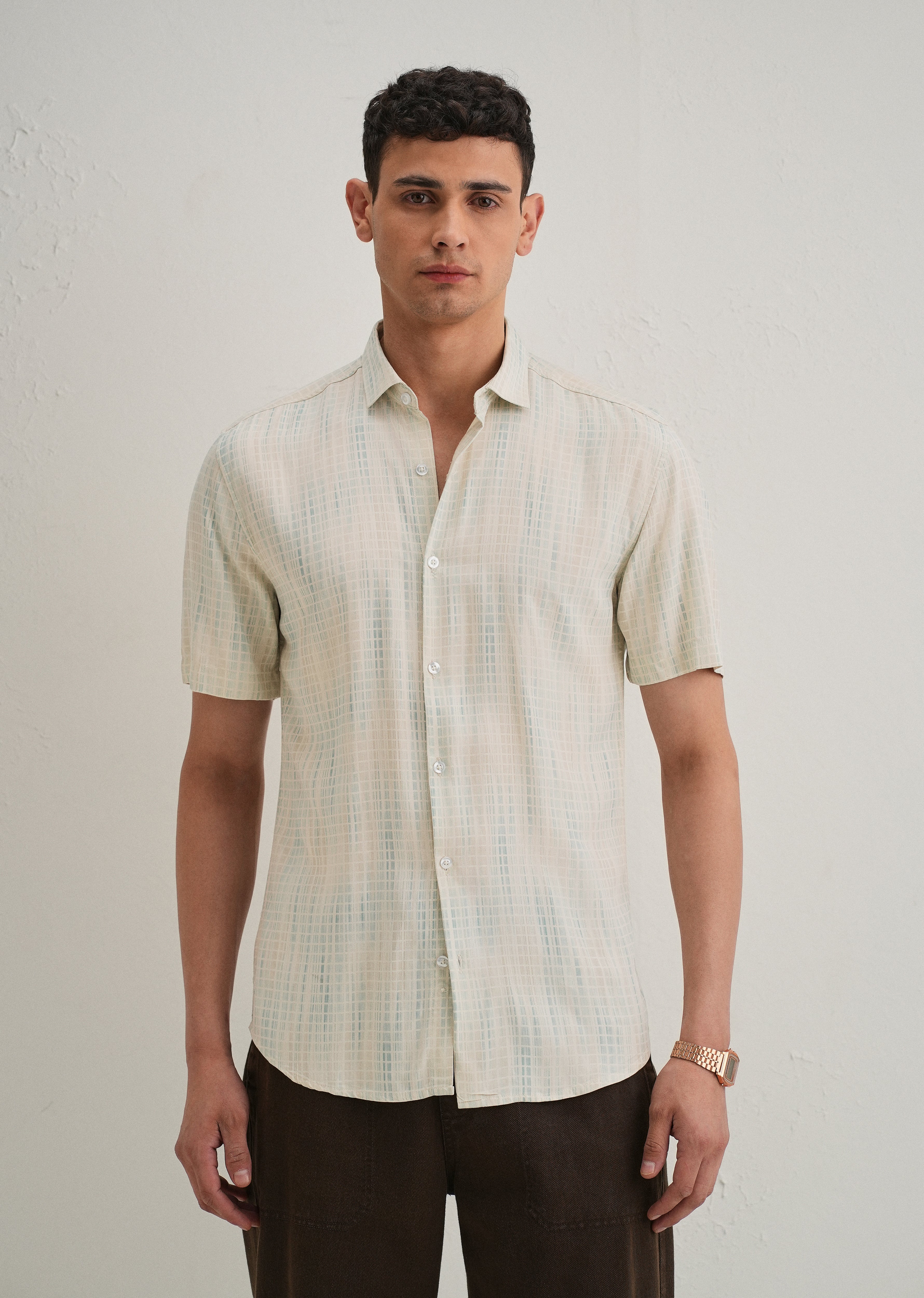 Broken Blue Stripe Shirt