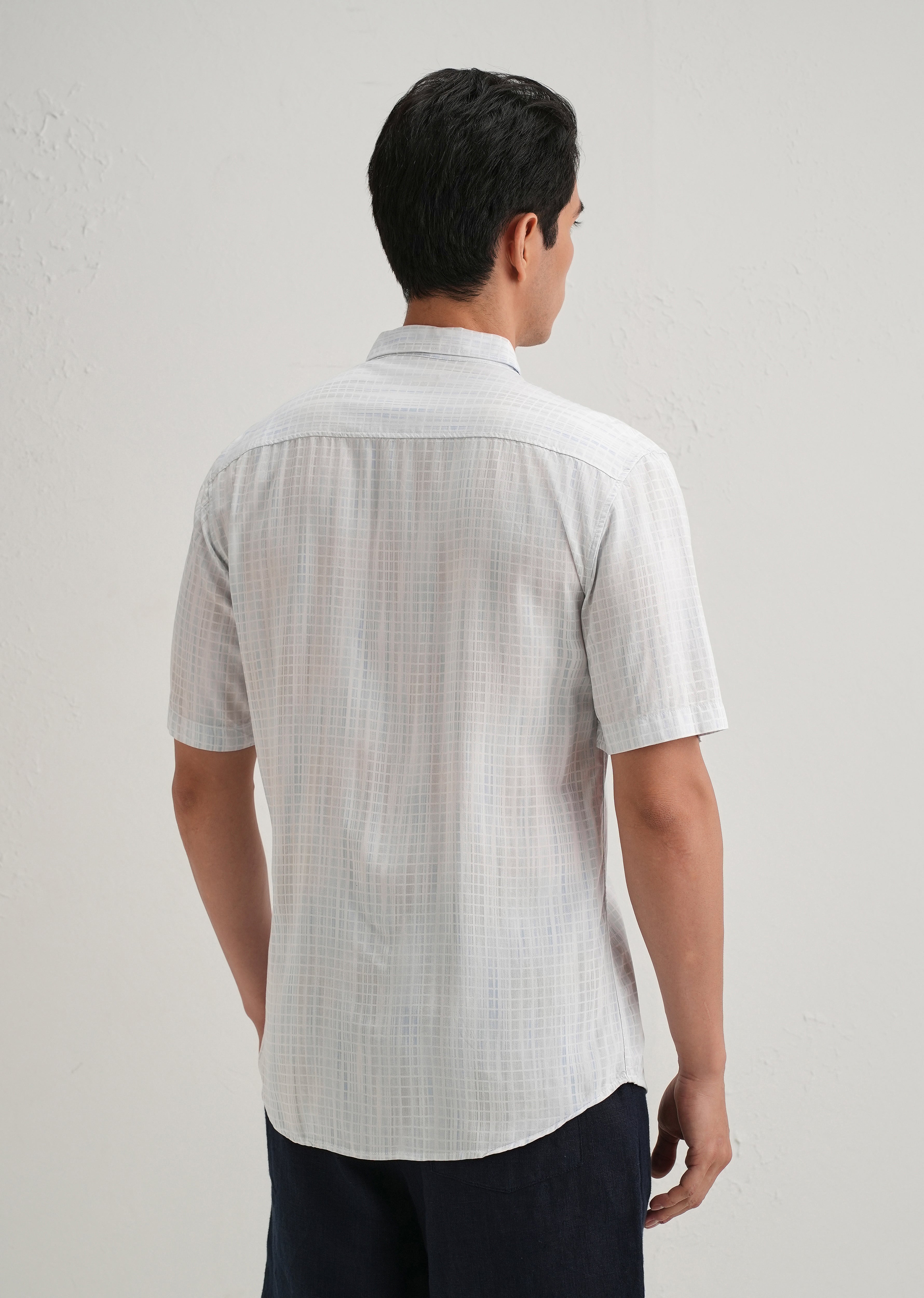 Broken Light Blue Stripe Shirt