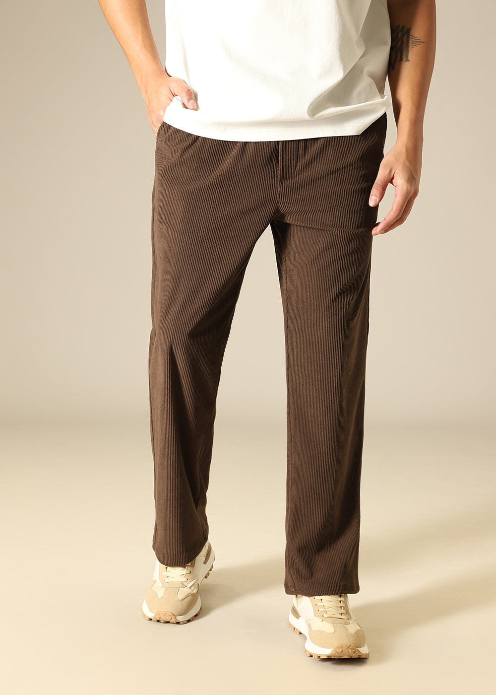 Brown Corduroy Pant